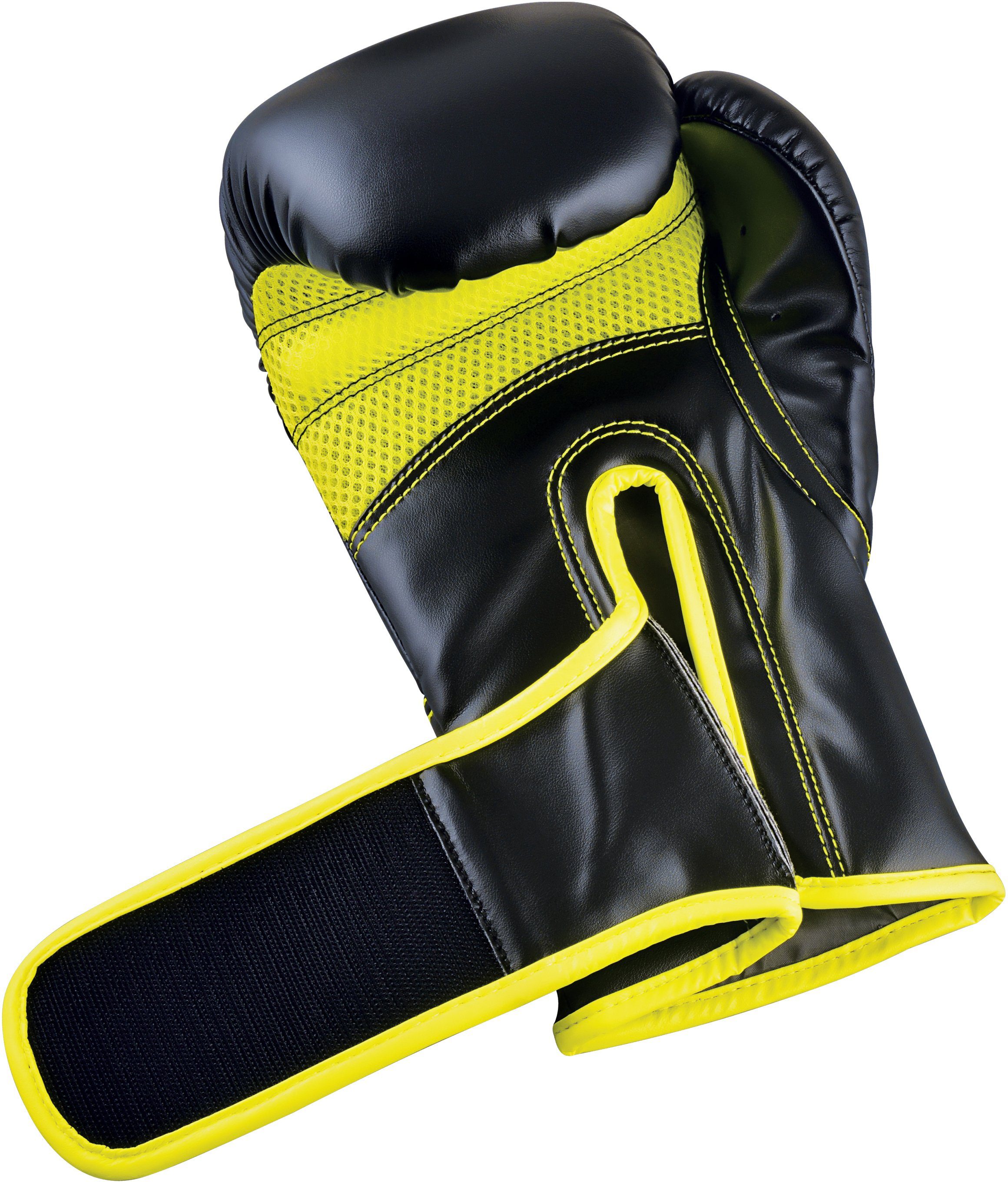 gelb/schwarz adidas Boxhandschuhe Hybrid 80 Performance