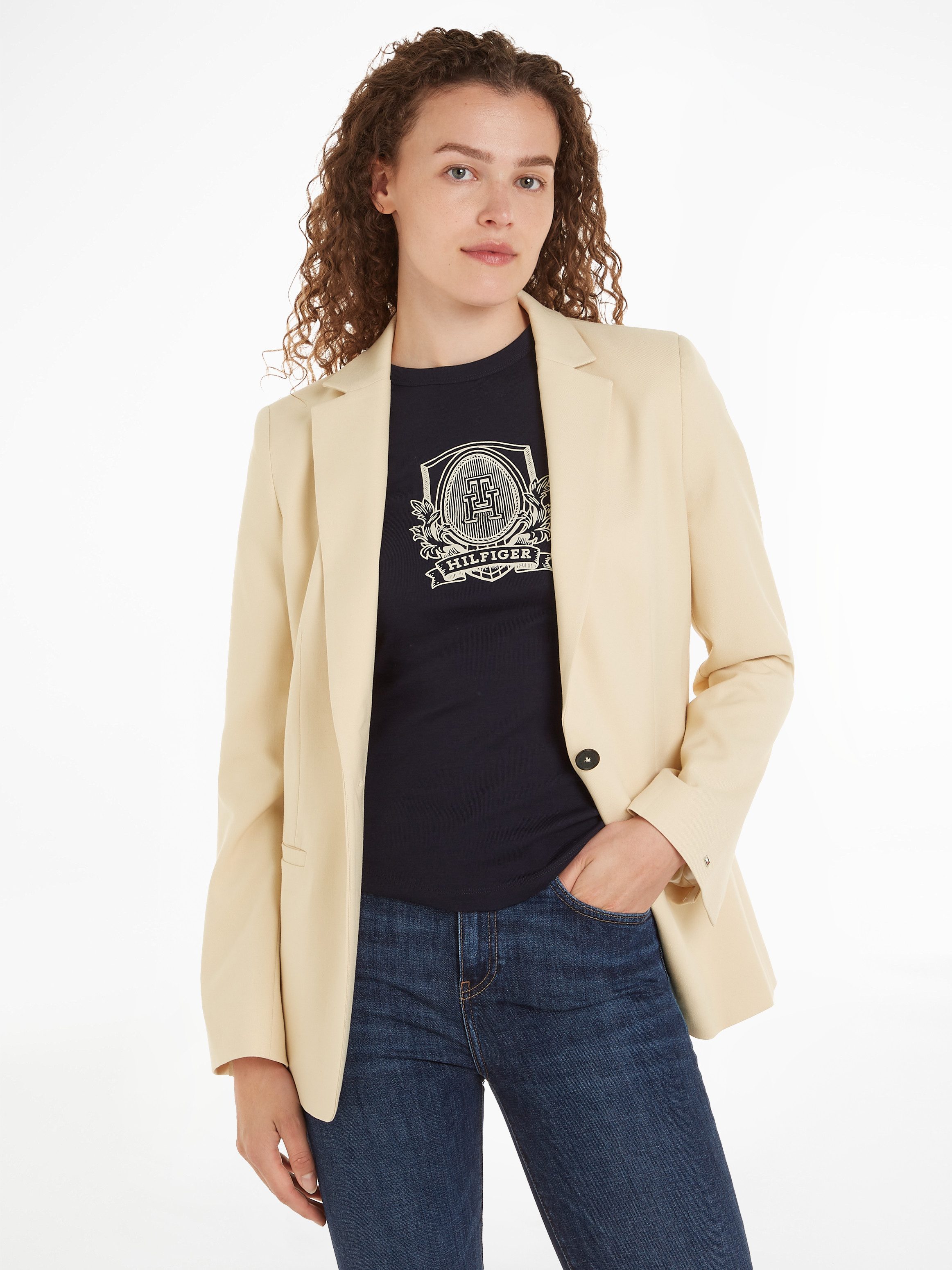 Tommy Hilfiger Longblazer SMD CORE REGULAR günstig online kaufen