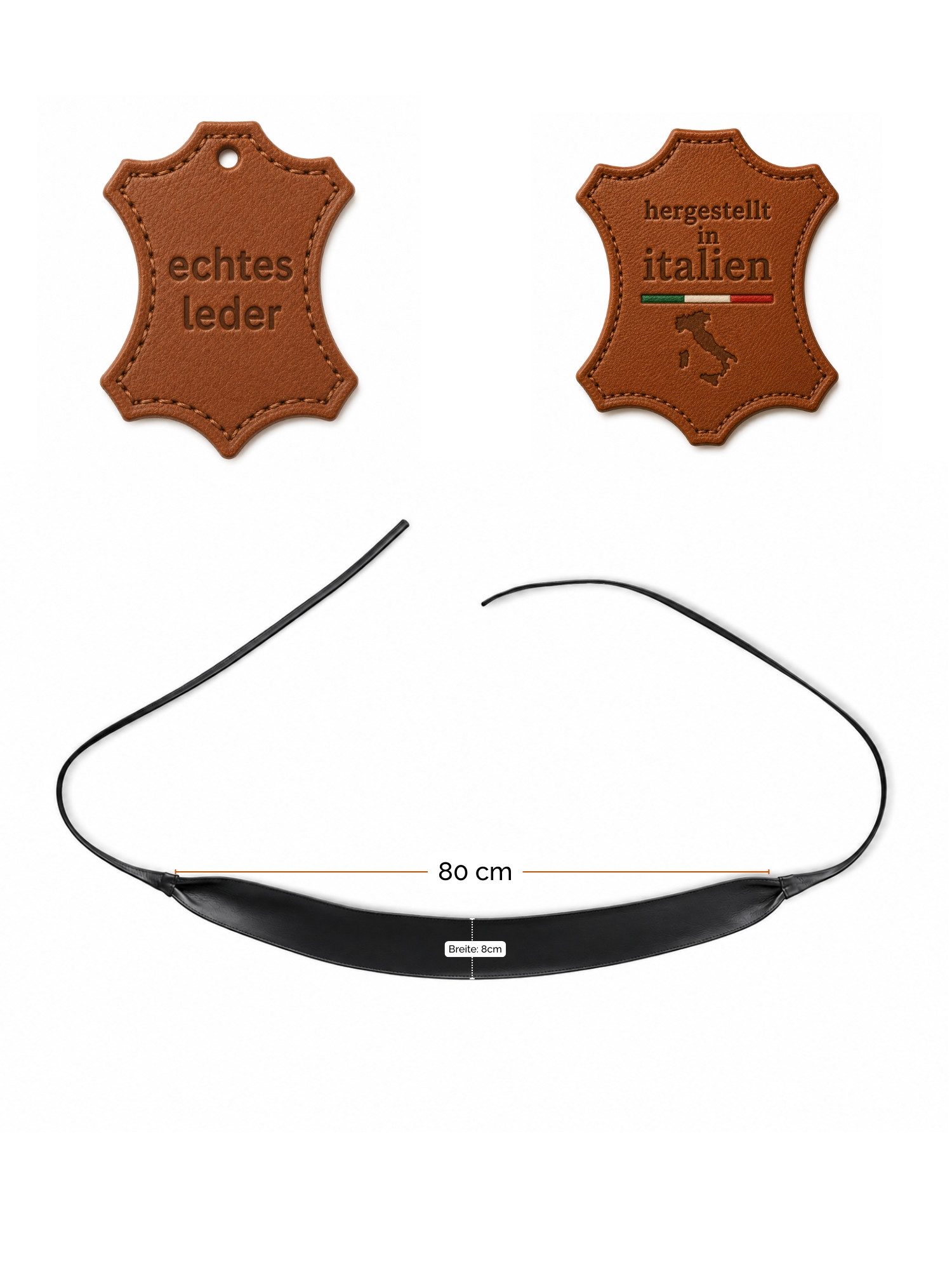 Adel Bags Taillengürtel Damen Bindegürtel Echtleder Obi Taillengürtel breit viele Farben Echtleder, Bindegürtel, Obi-Gürtel, weiche Velours-Innenseite – Bild 4 von 4