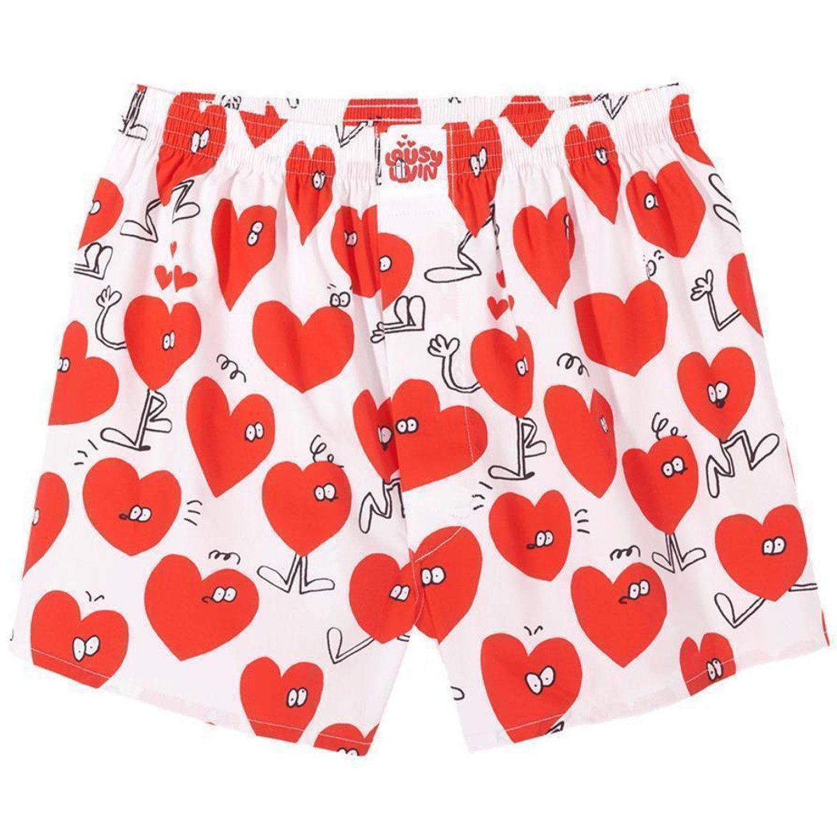 Lousy Livin Boxershorts Lousy Livin Boxershorts "Valentines" White (Boxersh günstig online kaufen