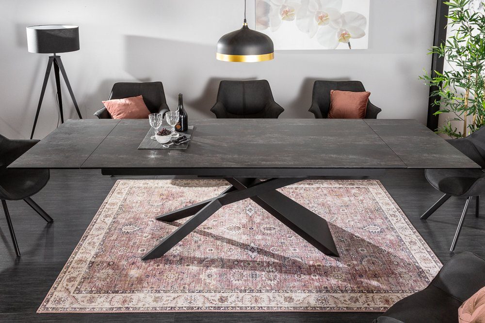 riess-ambiente Esstisch EUPHORIA 180-220-260cm grau / günstig online kaufen