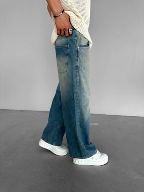 Abluka Bequeme Jeans SUPER BAGGY JEANS BLUE