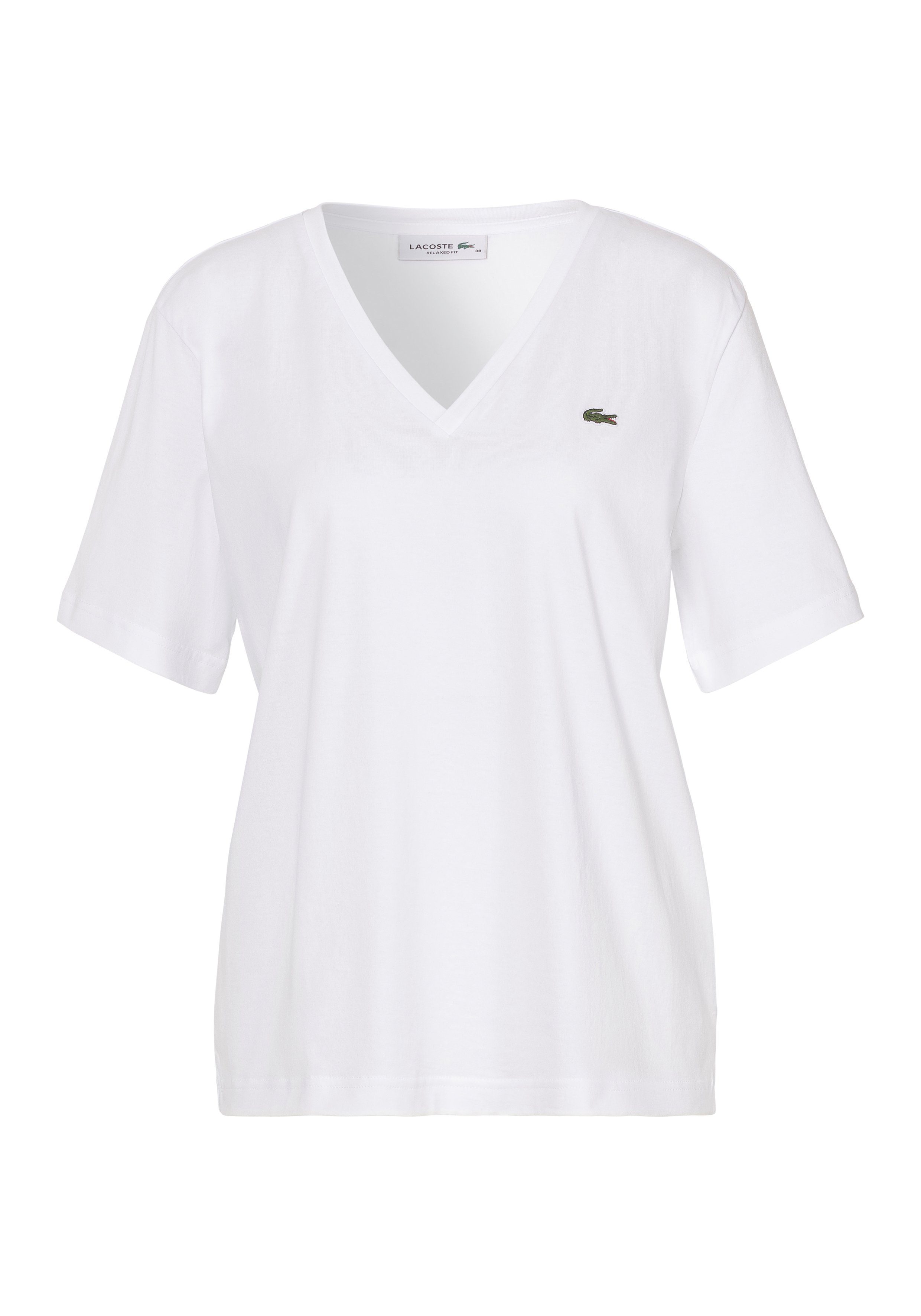 Lacoste T-Shirt mit der Lacoste Logo auf Brust