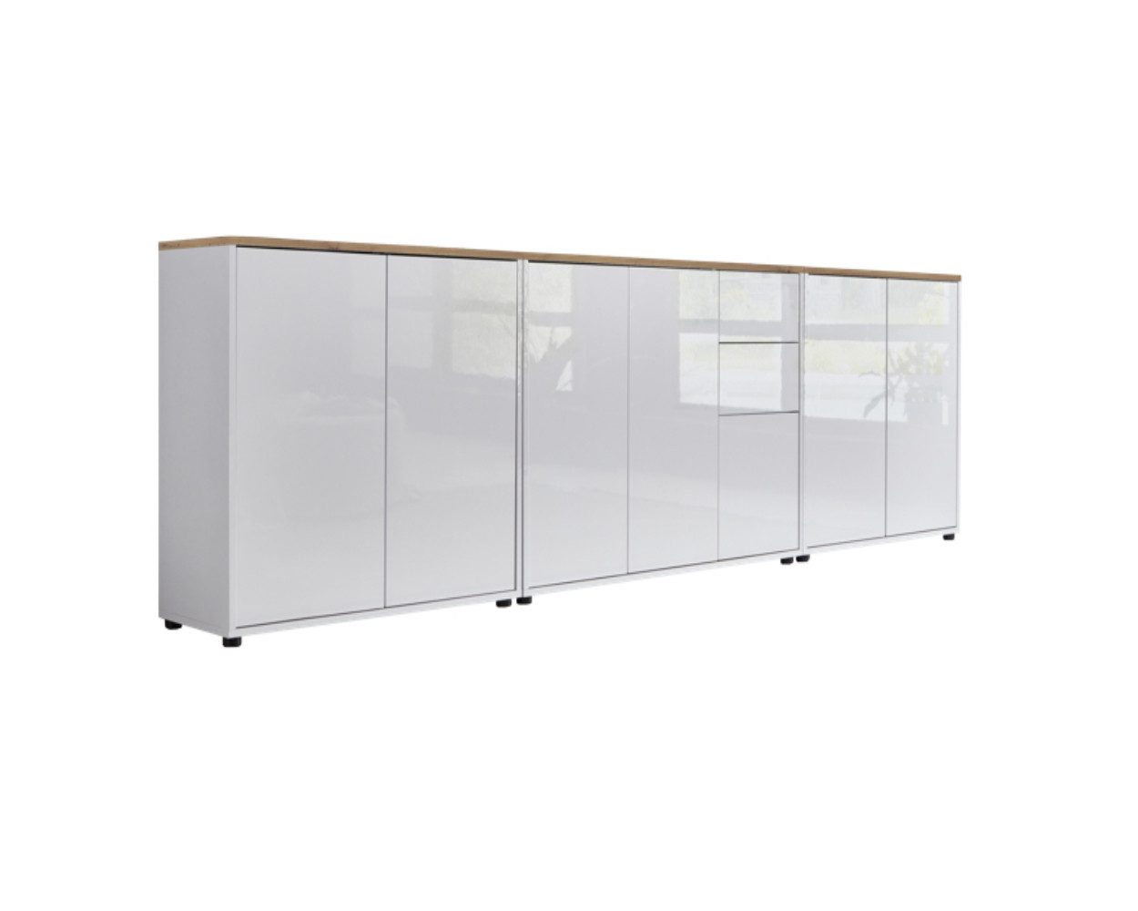 Kommode Sideboard Mailand Set 6 in verschiedenen Ausführungen