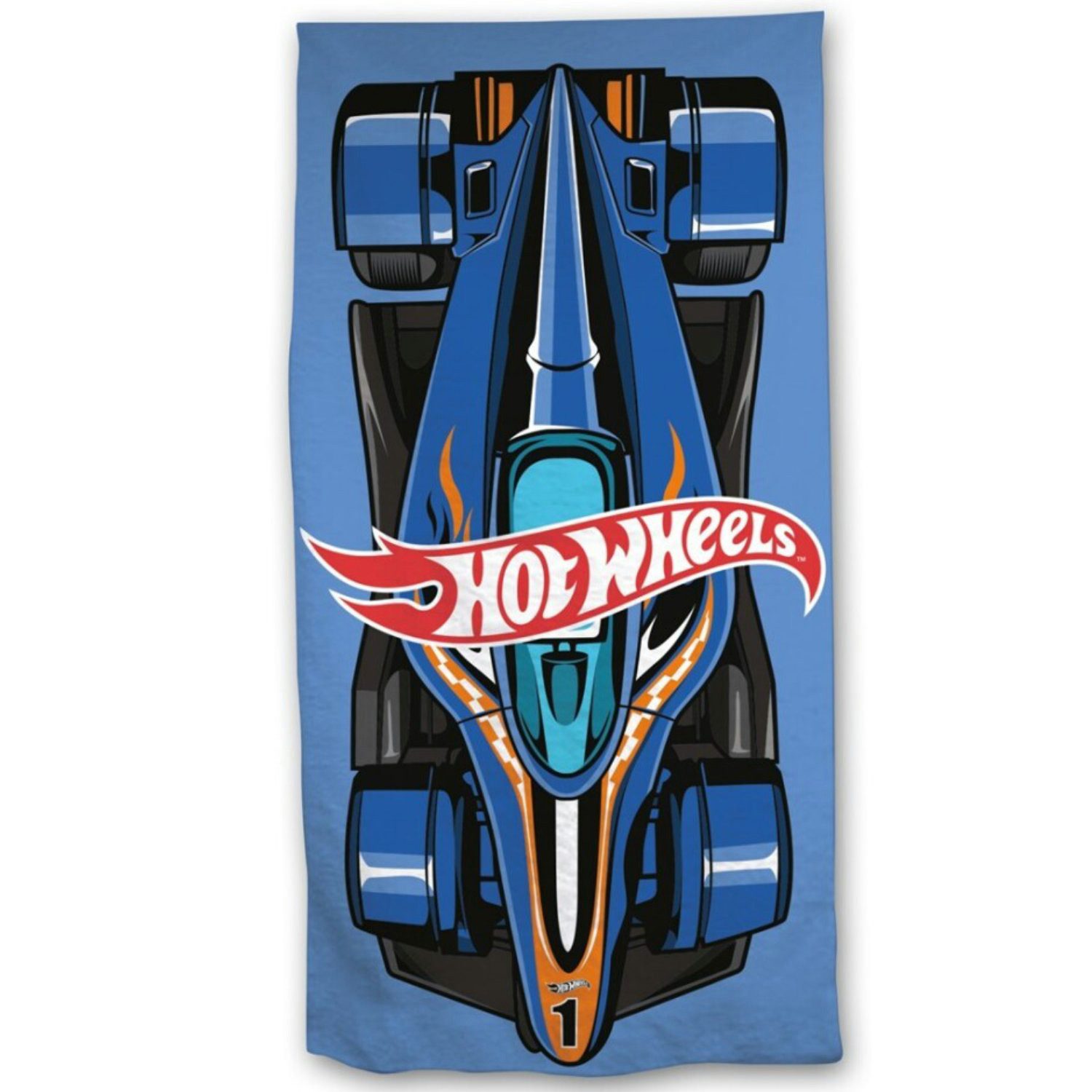 Hot Wheels Strandtuch Hot Wheels Kinder Mikrofaser Strandtuch Handtuch Badetuch, microfaser, 70x140 cm