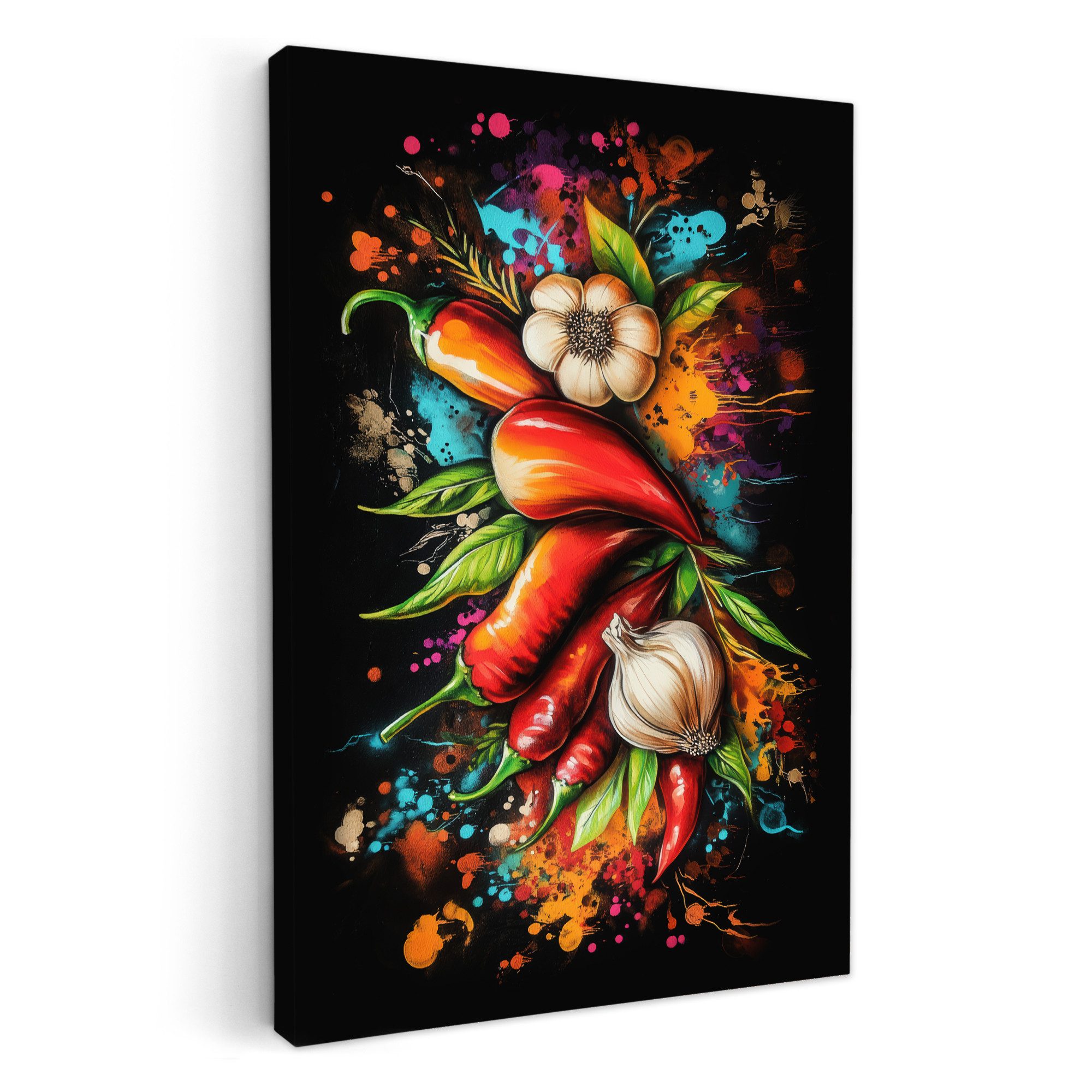OneMillionCanvasses® Leinwandbild Gemüse - Paprika - günstig online kaufen