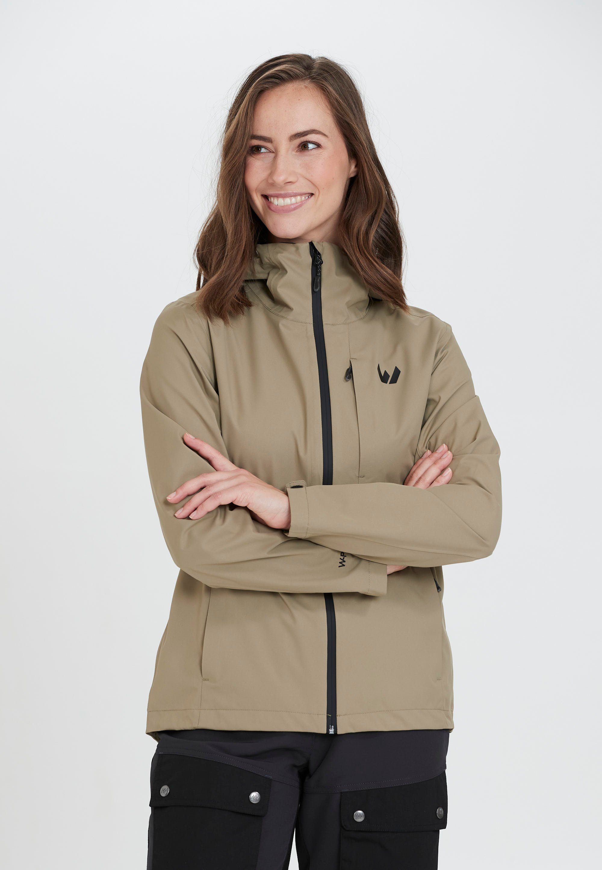 WHISTLER Softshelljacke Osbourne aus wind- und wasserdichtem Material,  Atmungsaktiv, wasser -und winddicht, getapte Nähte