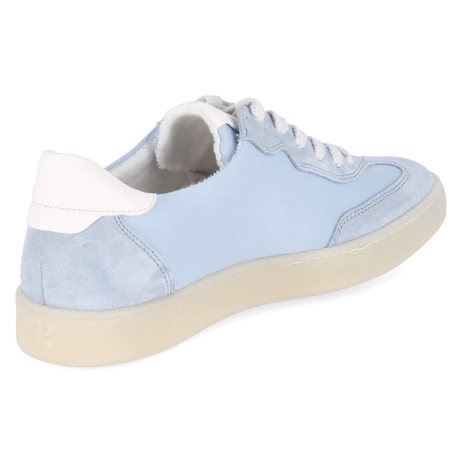 Paul Green Paul Green Sneaker Low 5437-169 Damen Leder & Textil blue Schnürschuh – Bild 4 von 5