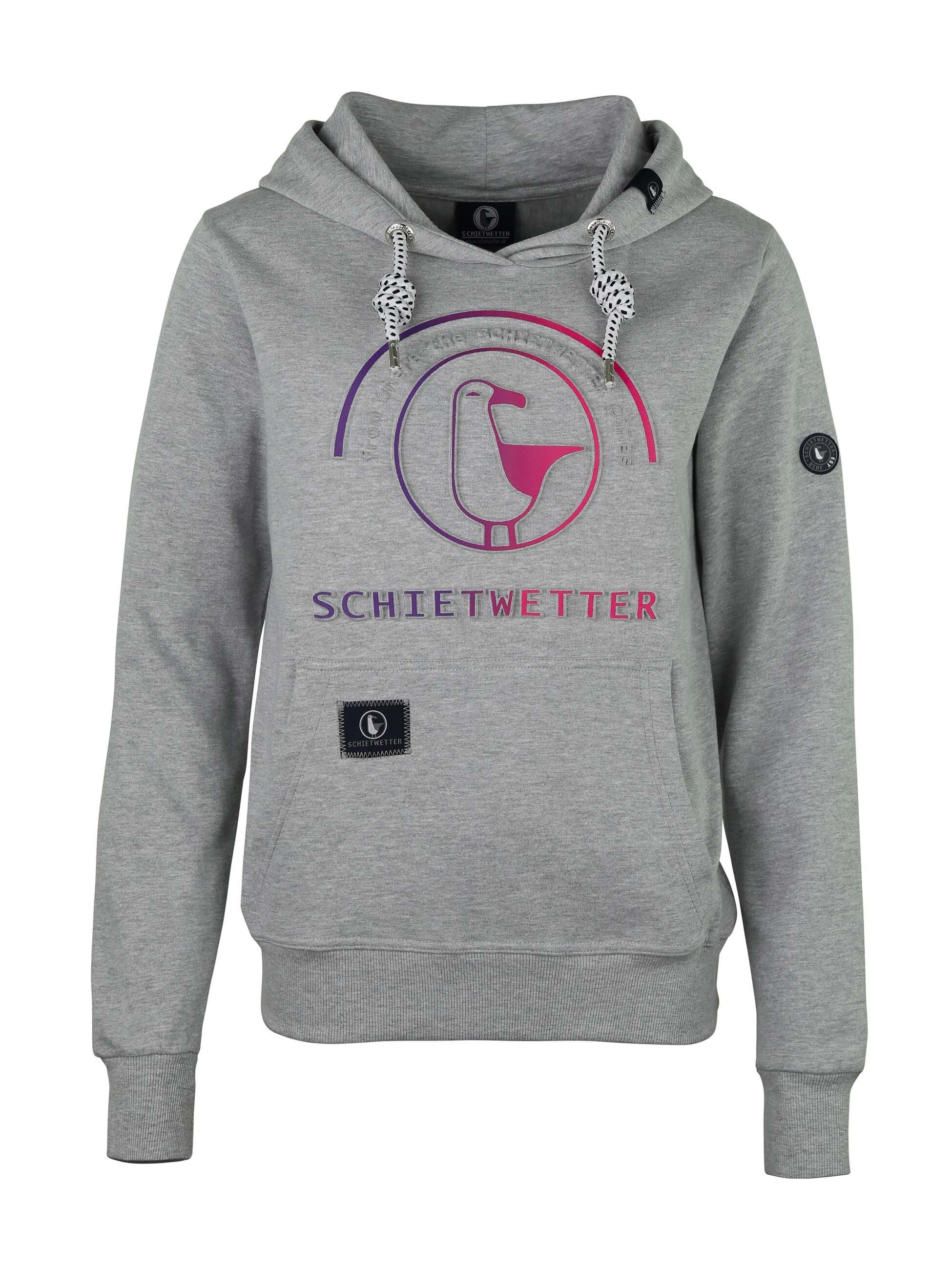 Schietwetter Kapuzenpullover Damen Hoodie Tamara modisch, 3D-Prägedruck, be günstig online kaufen
