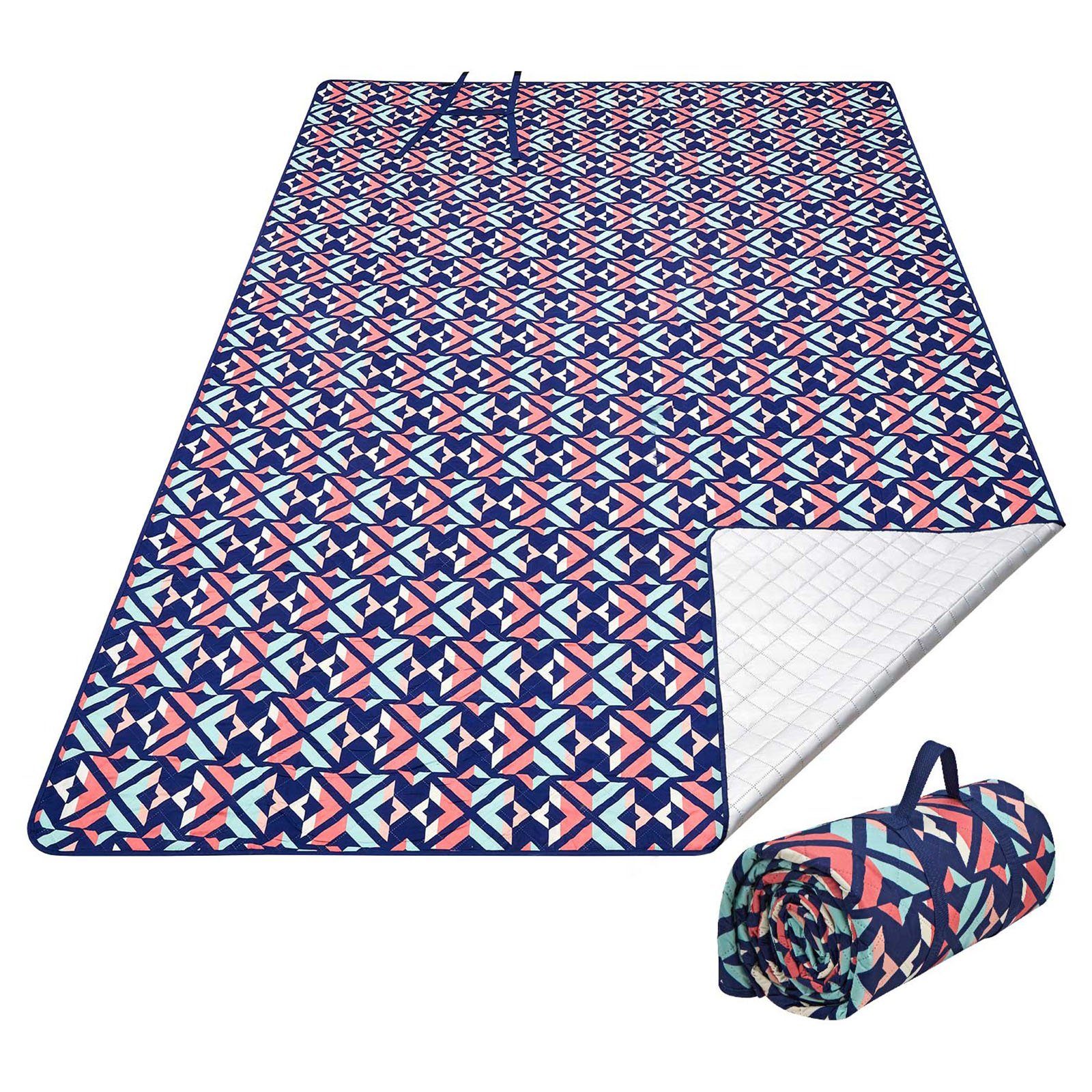 Outdoordecke Camping Decke Ariel Picknick Strand, KingCamp, Matte Park Decke Wasserfest Groß XL