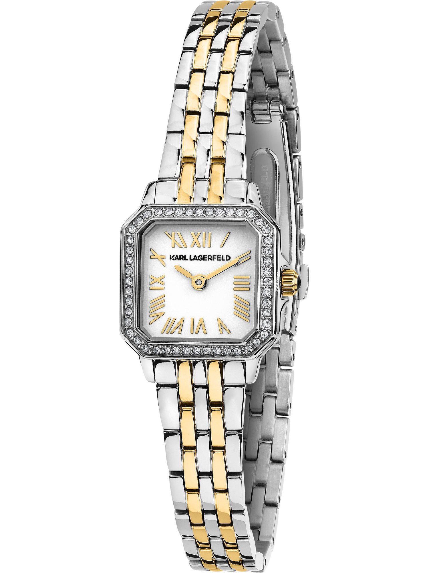 KARL LAGERFELD Quarzuhr Karl Lagerfeld Damen-Uhren Analog Quarz, Klassikuhr