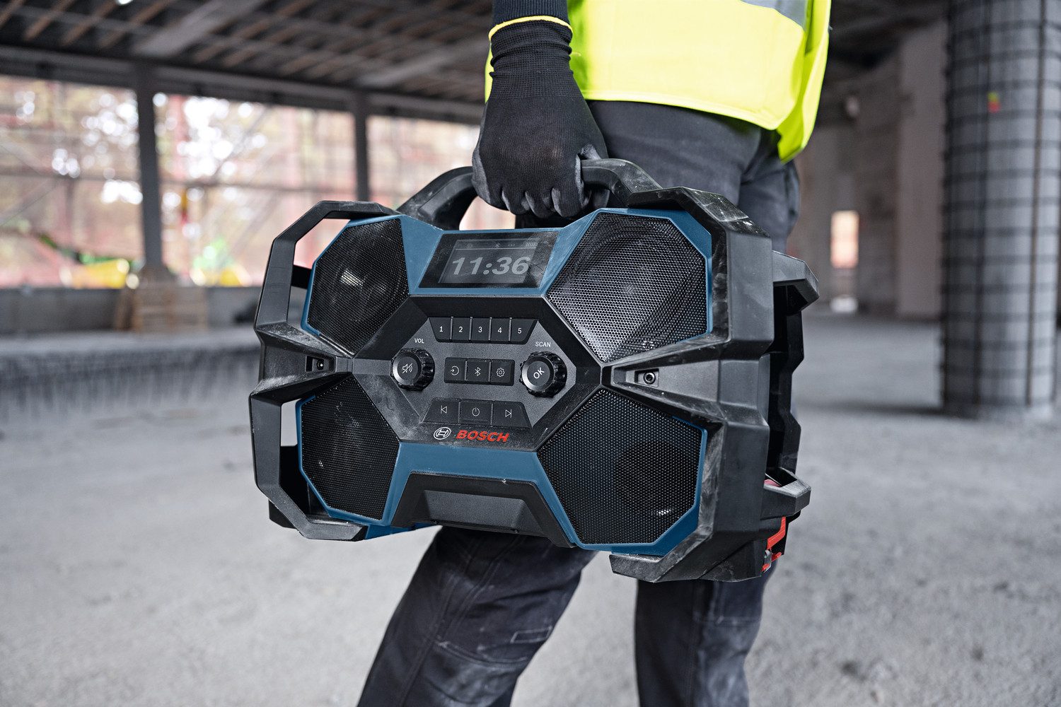 Bosch Professional »GPB 18VH-6 SRC« Baustellenradio