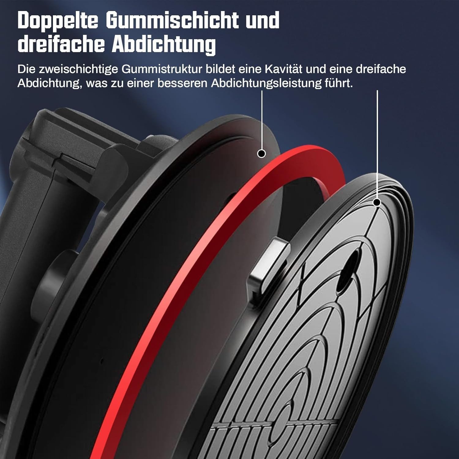 XERSEK Saugheber 2X Elektrischer Glasheber mit 4 Akku Vakuumheber 8" Vakuum Saugnapf, max. 300,00 kg Traglast, Fliesenheber Glassauger Saughalter Plattenheber, -], für Laminat Fliesen Glasscheiben Marmor