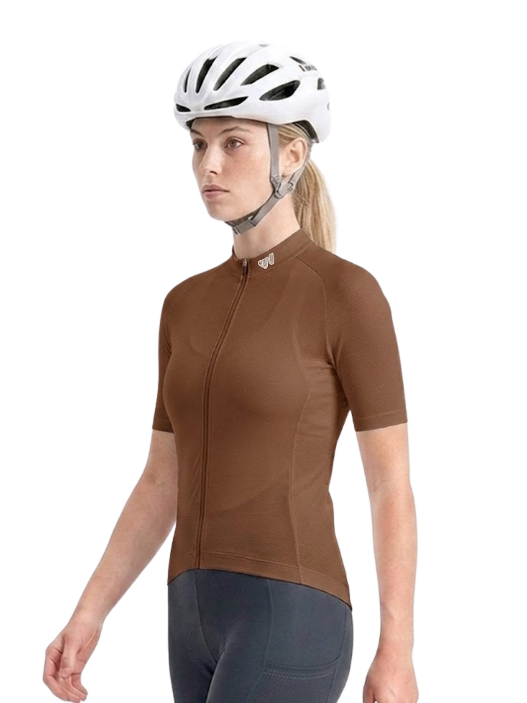 Wulibike Radtrikot Damen Fahrradtrikot Kurzarm Atmungsaktiv Figurbetonte (1-tlg) Leichter Stoff mit hoher Elastizität, ideal für Rennrad und Fitness