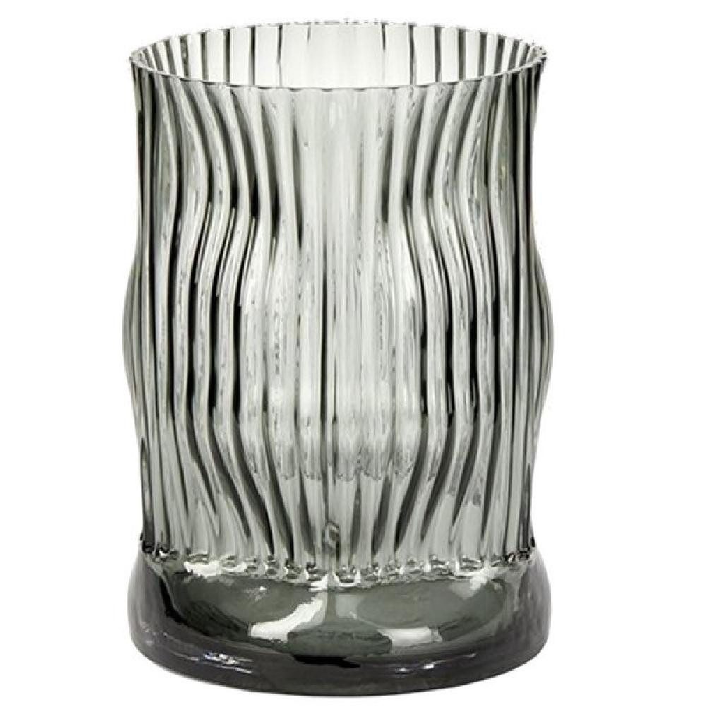 Lambert Dekovase Vase Milani Grau Glas