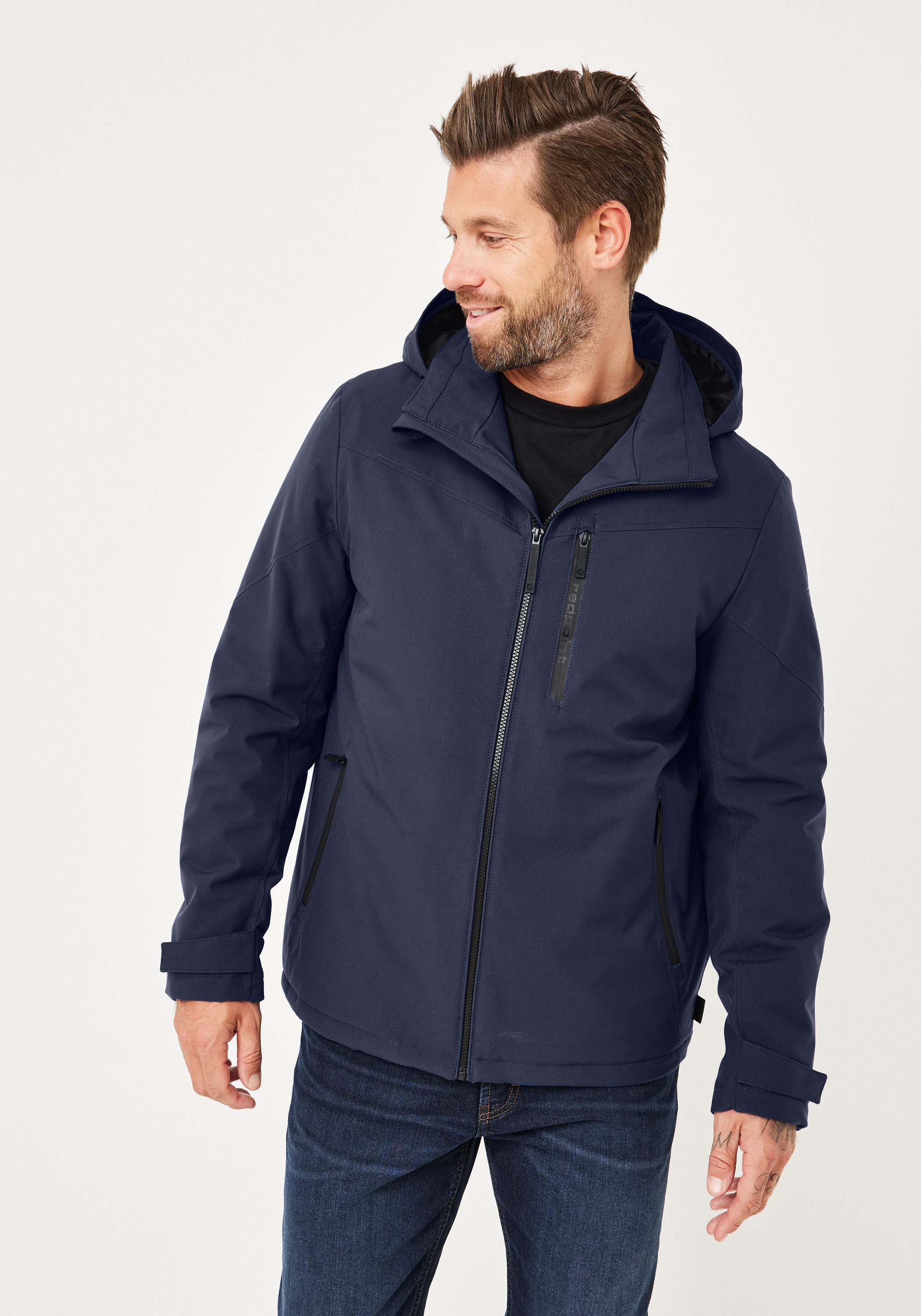 Redpoint Funktionsjacke LEN 3.0 Wasserdichte Regular Fit Funktionsjacke mit Kapuze