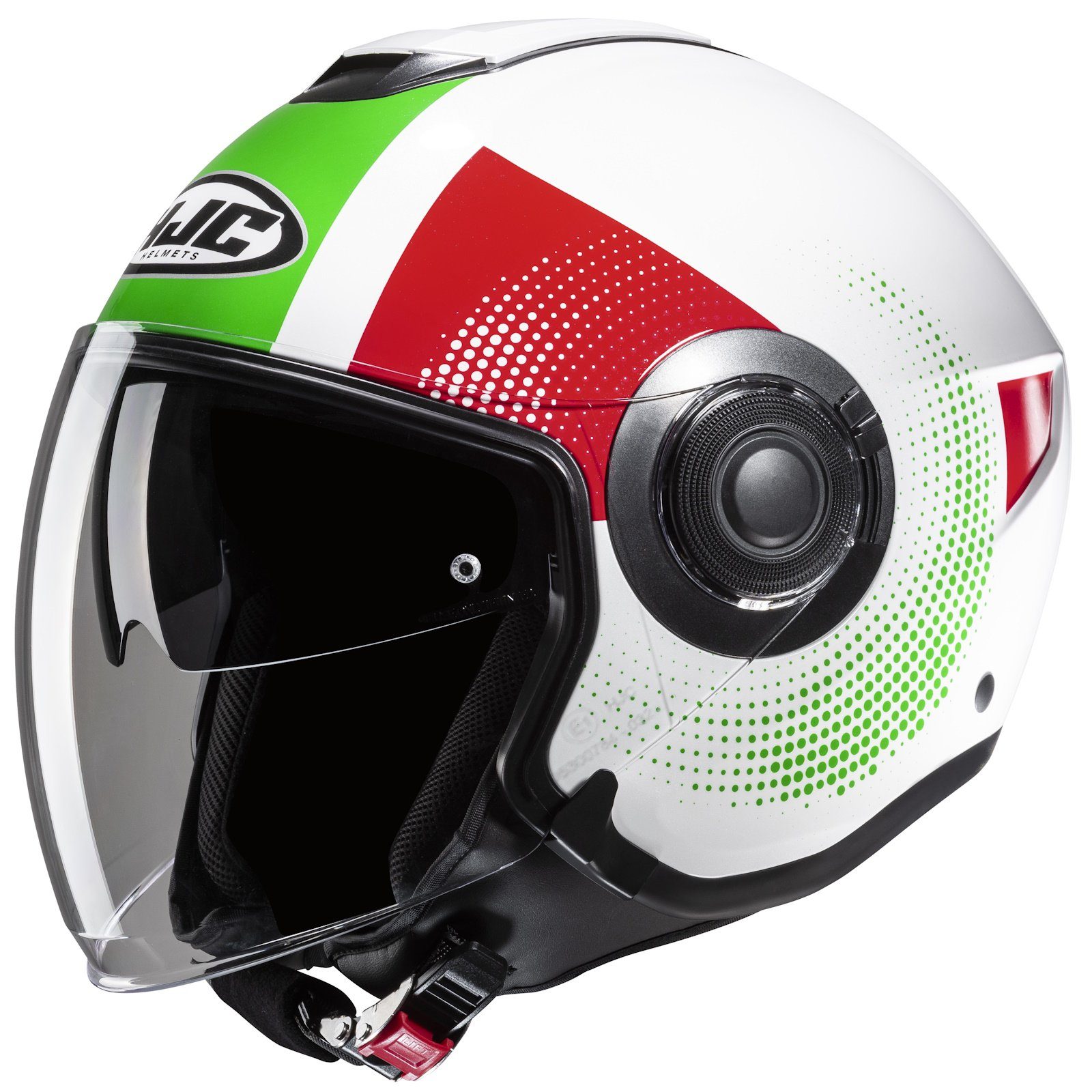 HJC Motorradhelm HJC i40N Pyle MC41 Jethelm (1er Set), jethelm für motorrad – Bild 3 von 3
