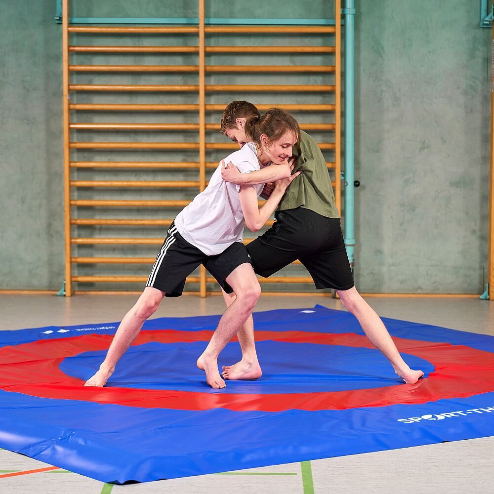 Sport-Thieme Kampfsportmatte Bodenturnfläche Ringen und Raufen, Ideal für Schulen, Vereine und andere Institutionen