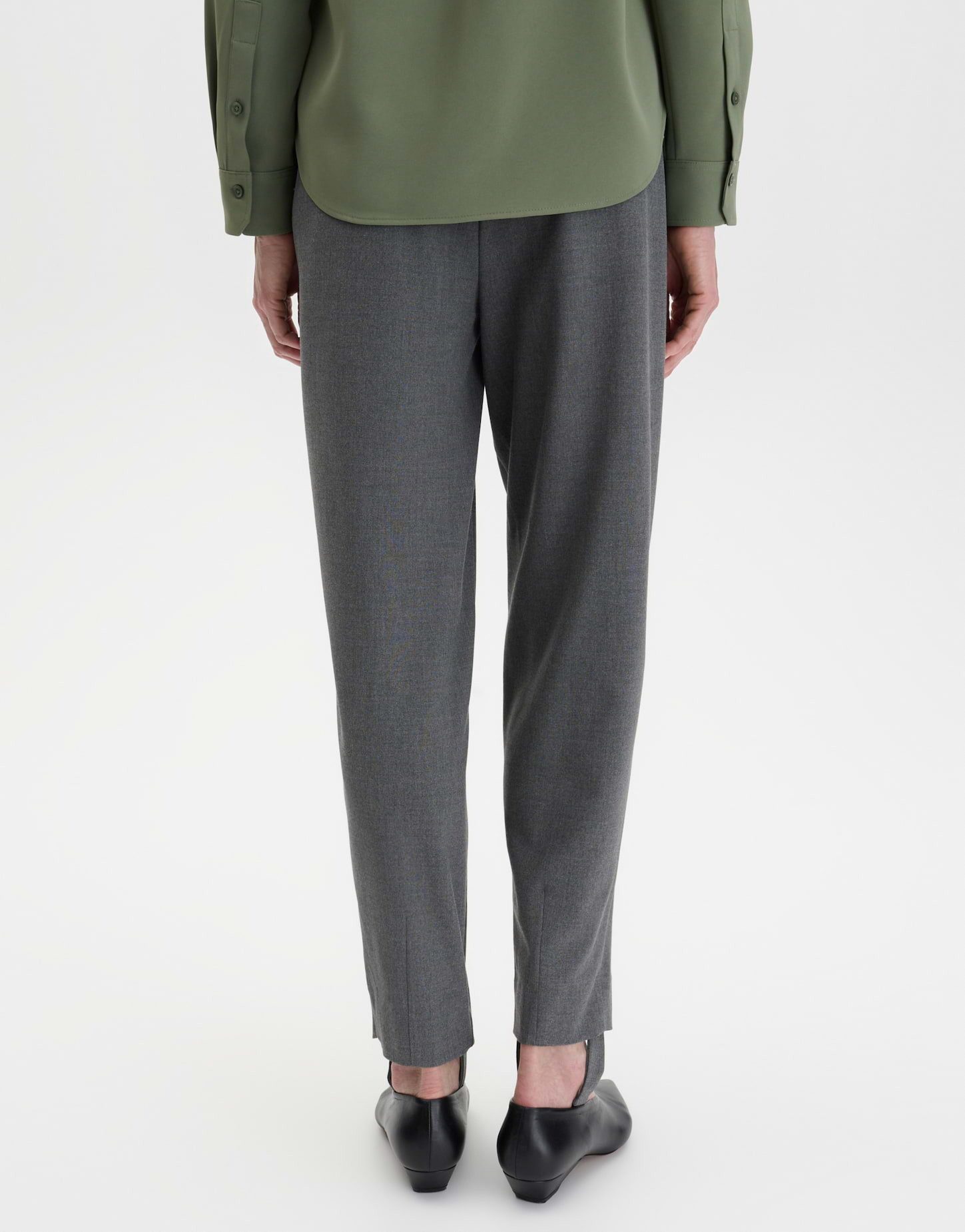 someday Stoffhose Cevil tapered detail aus fließender Schräge eingrifftaschen für einen modernen, komfortablen Look