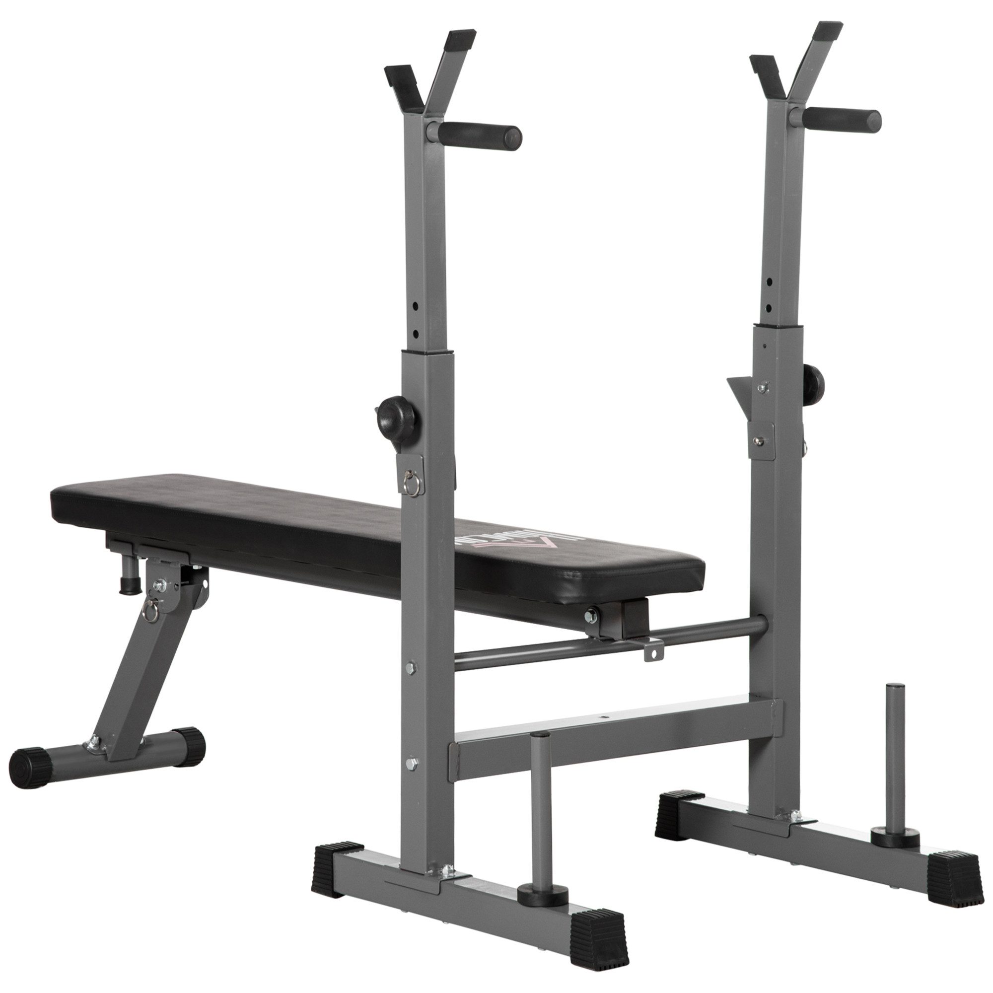 Hantelbank Multifunktionaler Trainingsbank mit Hantelablage