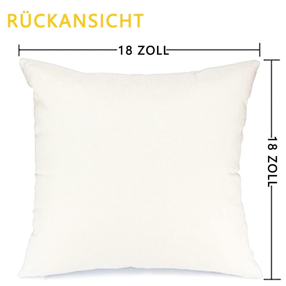 FOUORTUNATE-BEE Dekokissen Weihnachtskissen Kissen Weihnachten Kissenbezug günstig online kaufen