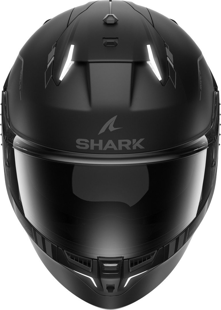 Shark Motorradhelm Skwal i3 Blank SP Helm, Vorbereitet Für Kommunikationssystem,integriertes Sonnenvisier