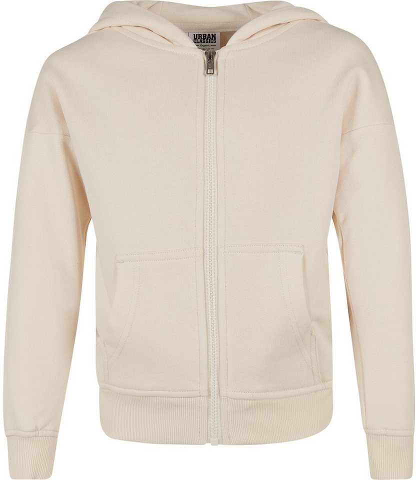 URBAN CLASSICS Kapuzensweatshirt Damen Girls Organic Terry Zip Hoody (1-tlg)