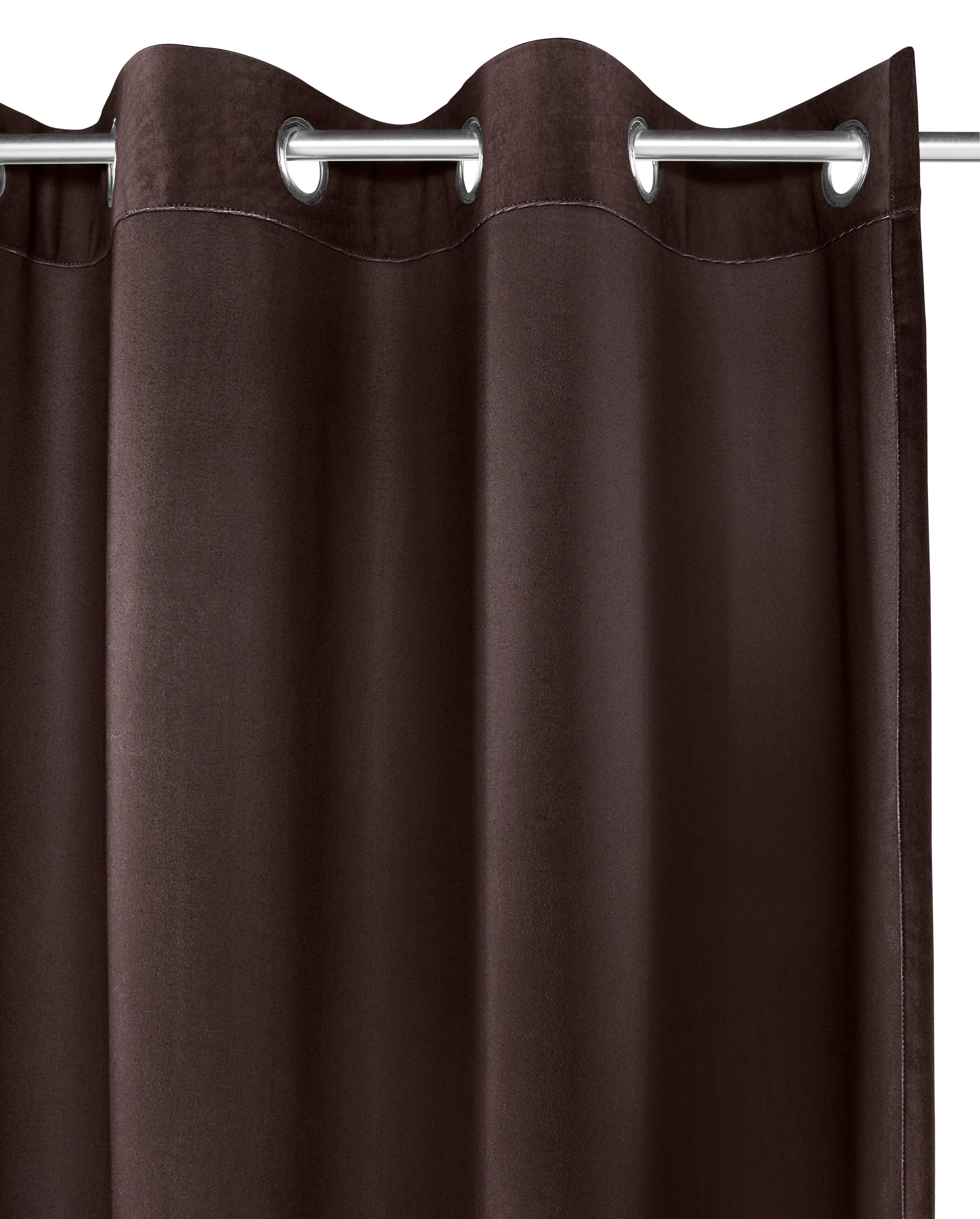 LeGer Home by Lena Gercke Gardine LADINA, 1 Stück, Ösen, blickdicht (1 St), Ösen, blickdicht, Polyester, blickdichter Vorhang, Samt Vorhang - Premium – Bild 4 von 5