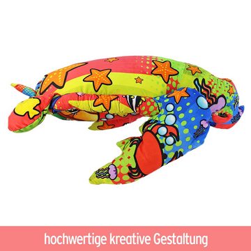 Tierkuscheltier Riesen Plüschtier Schildkröte "Message from the planet" - ca. 83 cm