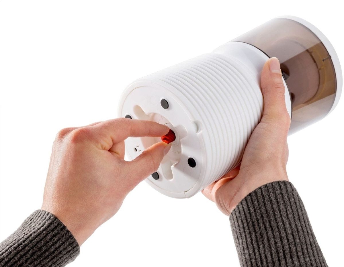 DAHLE Anspitzer Bleistiftspitzmaschine elektrisch 210 8-11mm weiß (8 Stück)