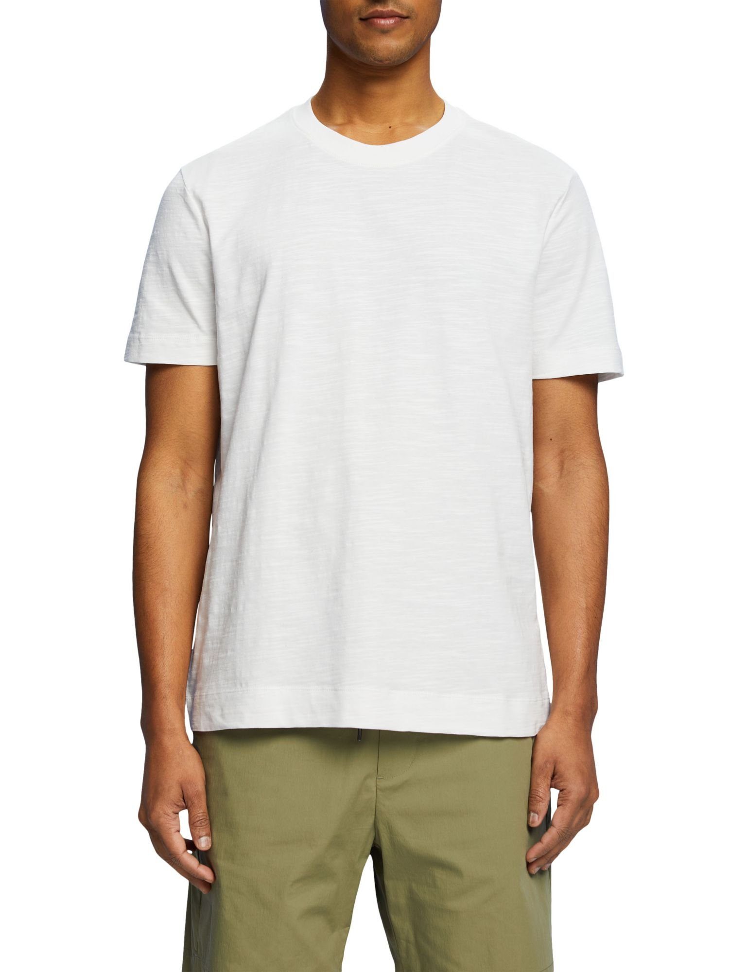 Esprit Collection T-Shirt T-Shirt aus (1-tlg) ICE Baumwolljersey