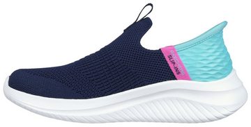 Skechers Kids ULTRA FLEX 3.0-FRESH TIME Sneaker mit Slip-Ins-Funktion, Freizeitschuh, Halbschuh, Schnürschuh