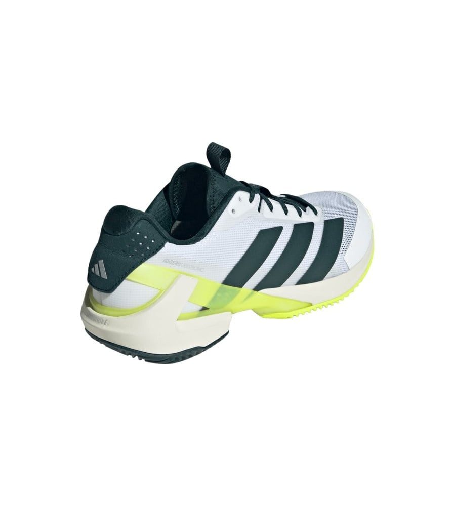 adidas Performance Adizero Ubersonic 5 Clay/Sandplatz weiss/grün/lime Herren Tennisschuh