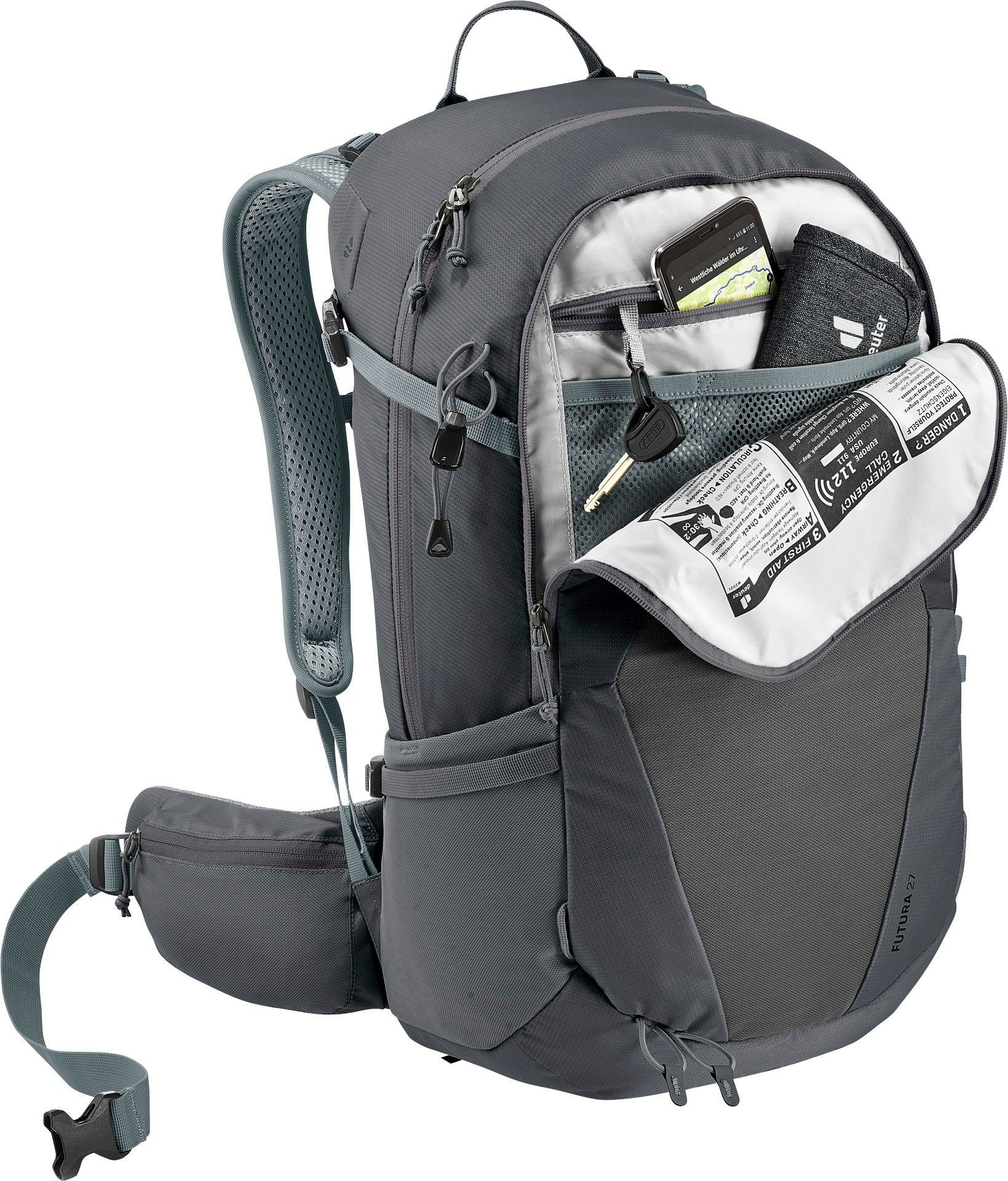 deuter FUTURA Rucksack (200) schwarz 27