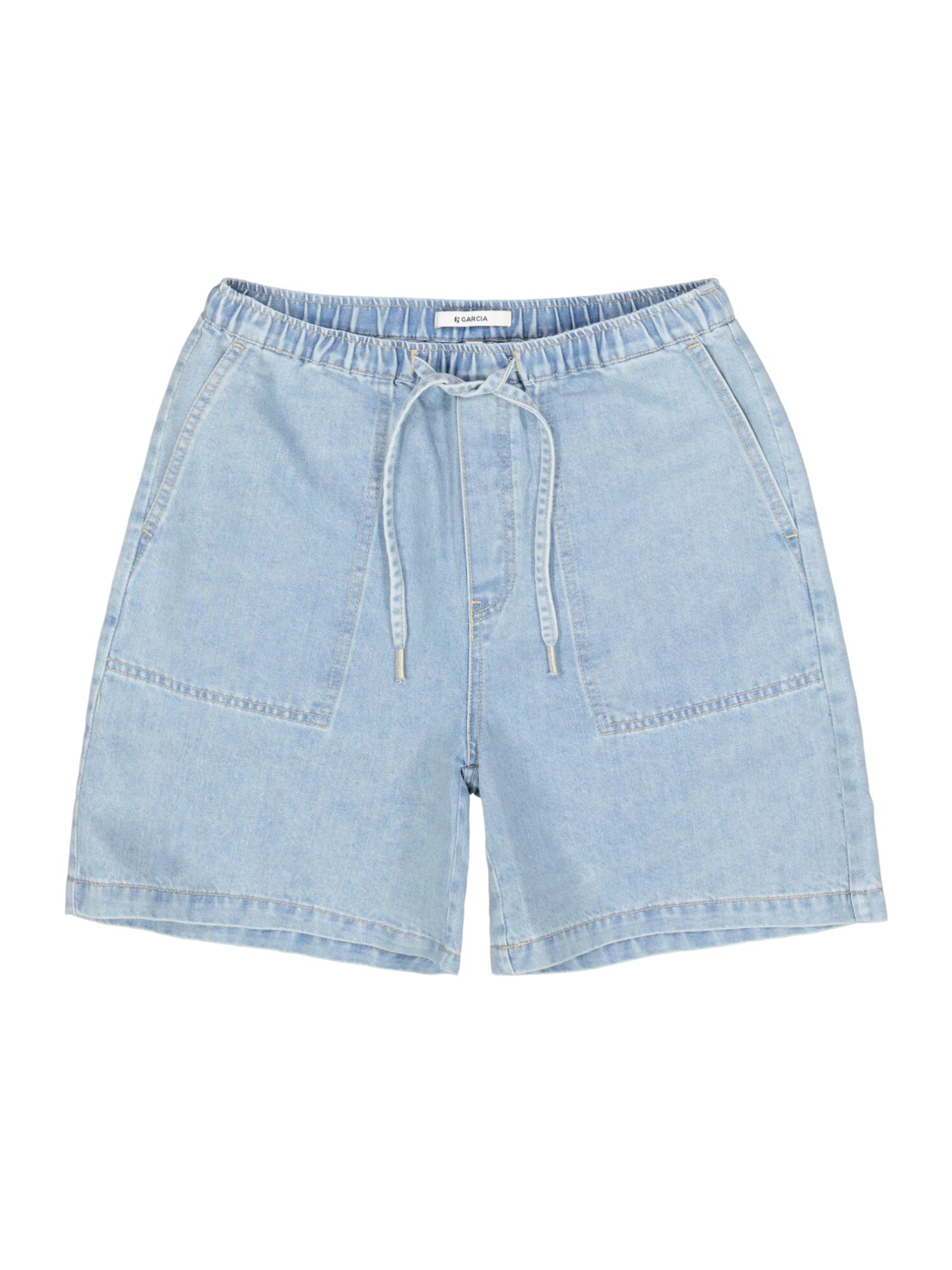 Garcia Stoffhose blau,Casual,Baumwolle,Unifarben,Casual Fit