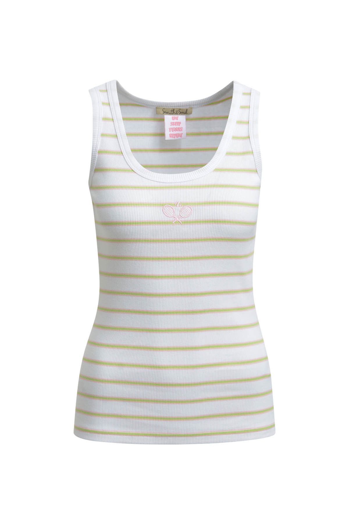 Smith & Soul Trägertop Fitted Rib Tanktop