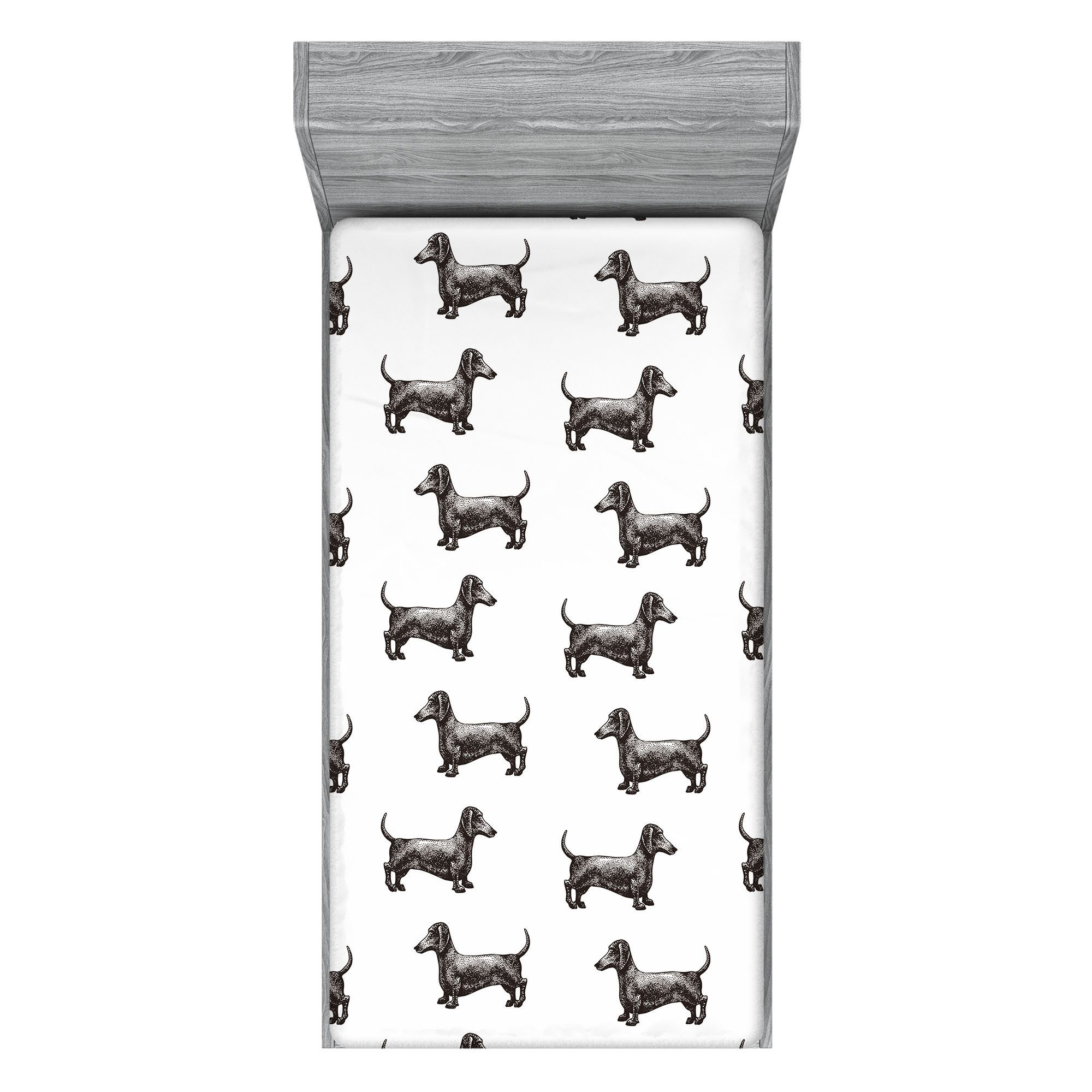 Abakuhaus Spannbettlaken Soft Dekorativer Stoff Bettwäsche Rund-um Elastisc günstig online kaufen