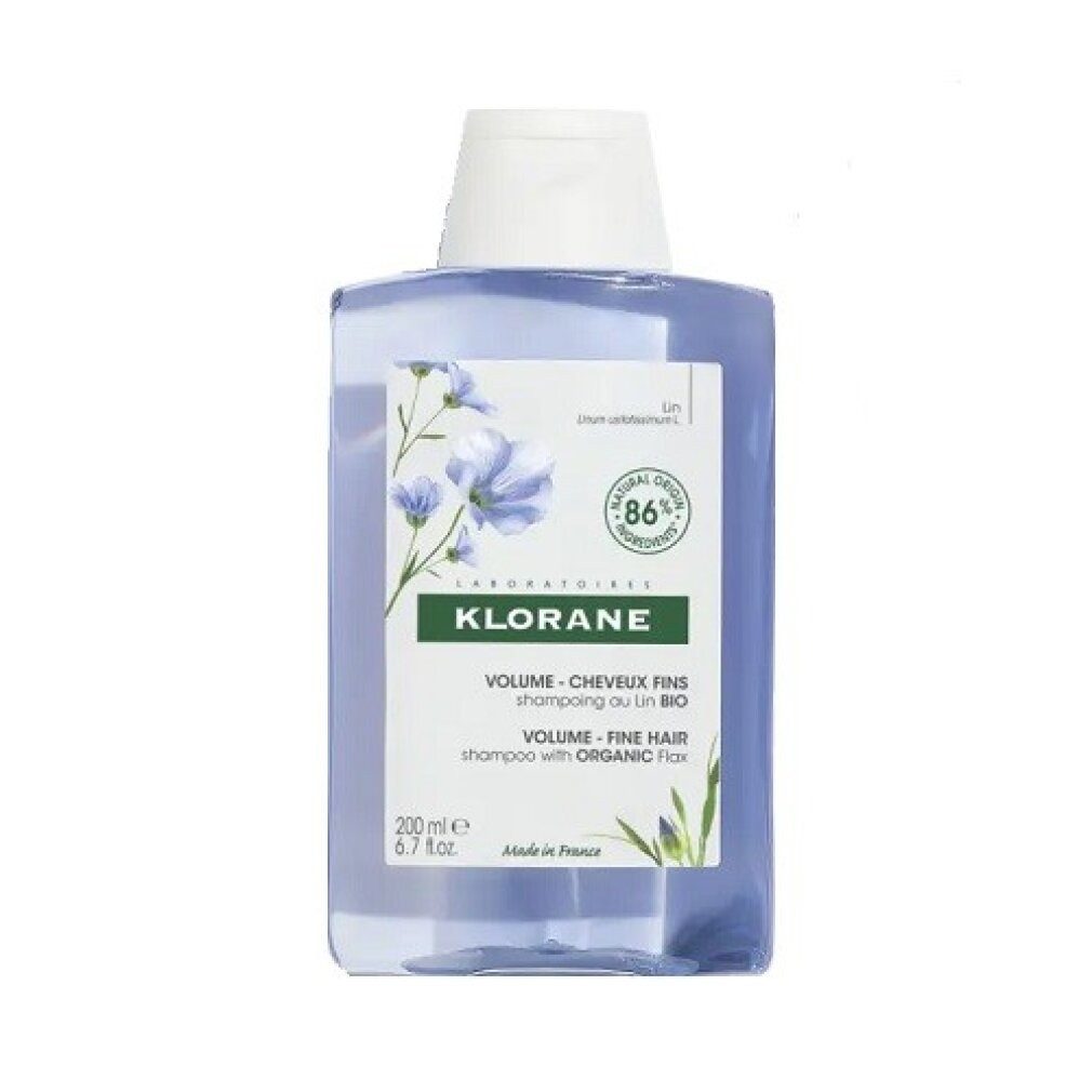 KLORANE Haarshampoo Shampoo für Volumen von feinem Haar Bio Len (Volume Shampoo) Volumen: