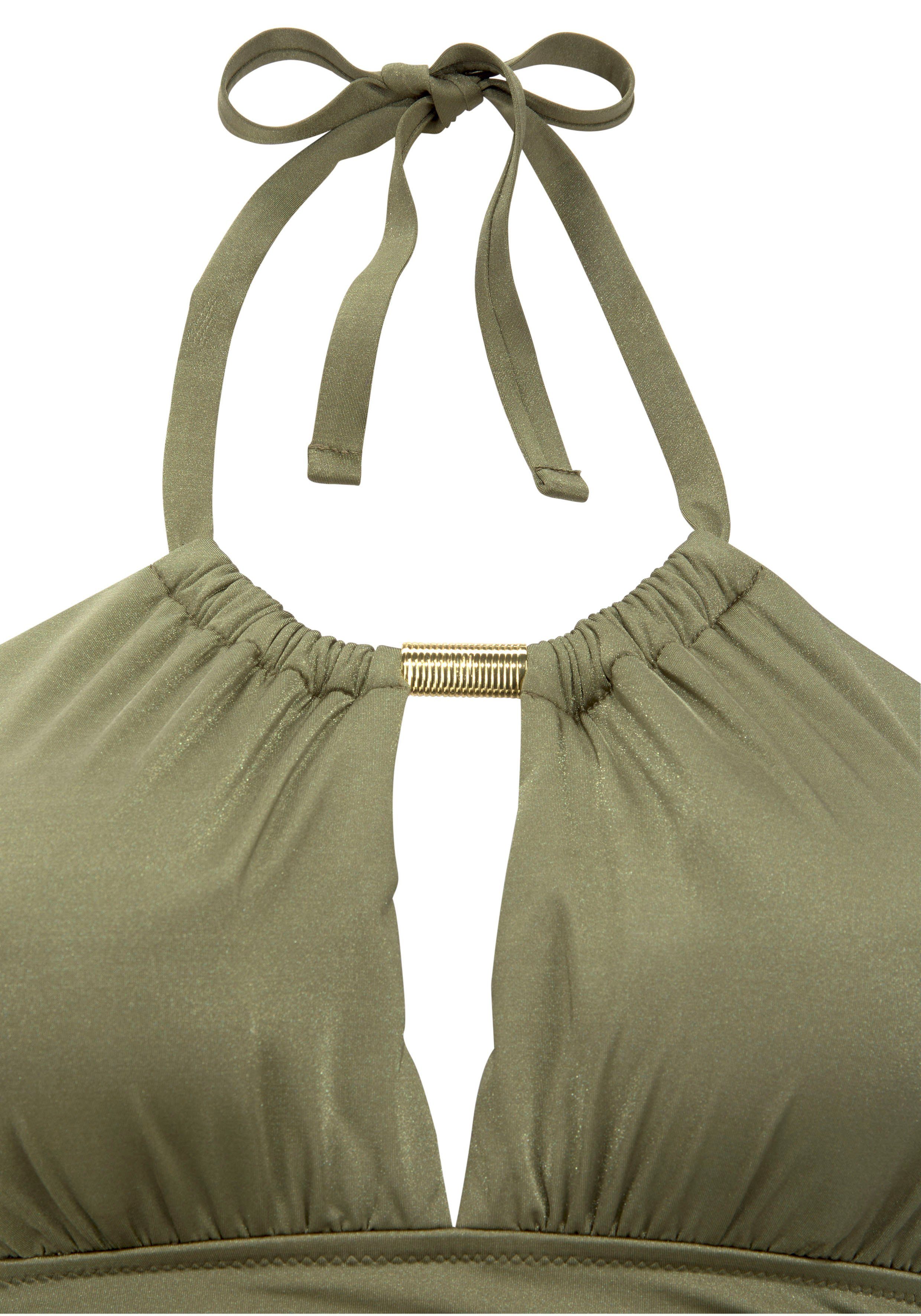 LASCANA Badeanzug mit gerafften Details