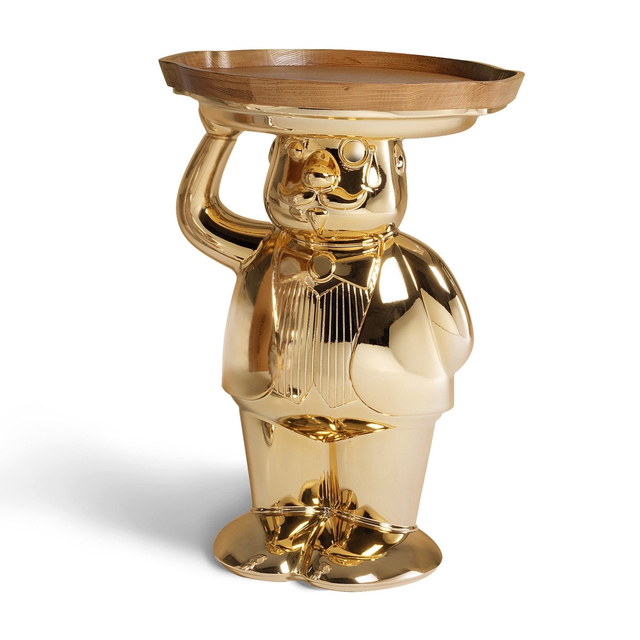 Slide Beistelltisch Ambrogio chrome-gold
