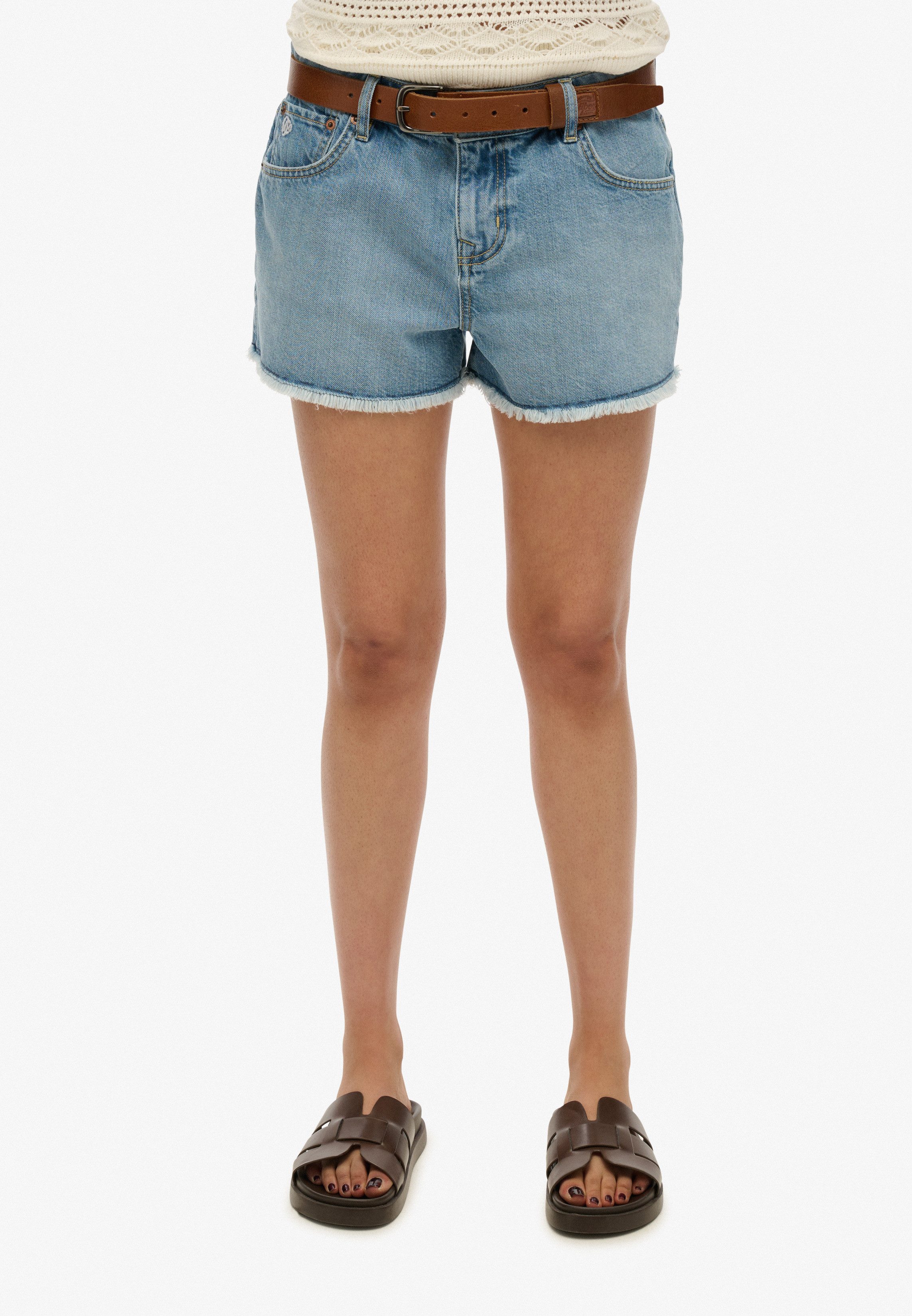 Superdry Jeanshotpants MID RISE DENIM HOT SHORT günstig online kaufen