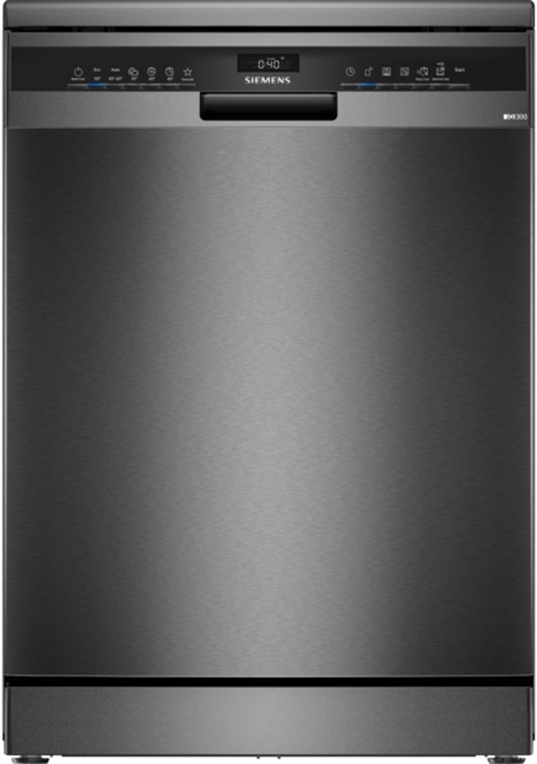 SIEMENS Standgeschirrspüler iQ300 SN23EC03ME, 9 l, 14 Maßgedecke, WiFi-fähig, Spülturbo-Programme