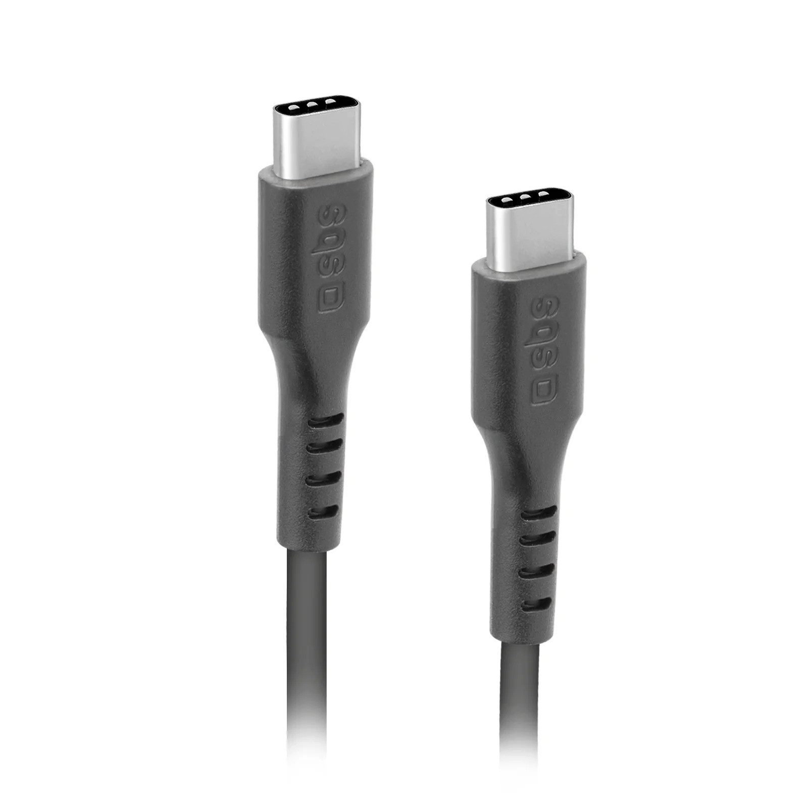 sbs USB-C Ladekabel 1,5m für iPhone & iPad Schwarz Smartphone-Kabel, USB-C, USB Typ C, für iPhone 17/16/15/Air/Pro/Pro Max/Plus/iPad