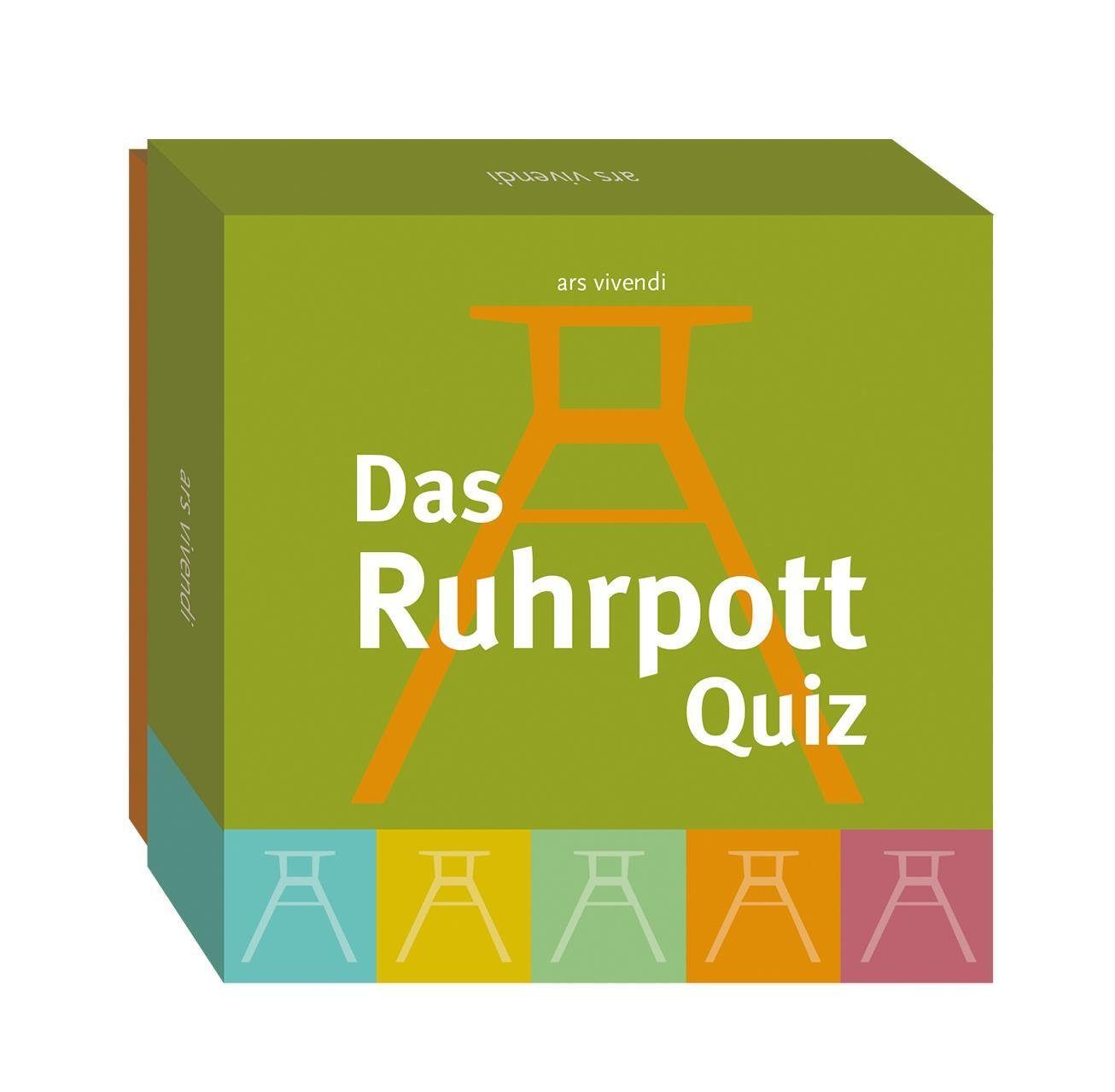 Ruhrpott-Quiz ars vivendi Spiel, (Neuauflage)