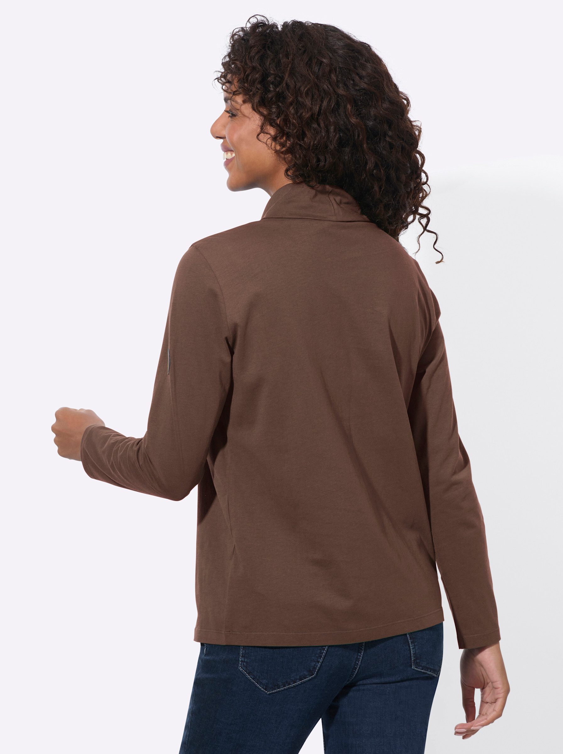Witt T-Shirt Rollkragen-Shirt Langarm