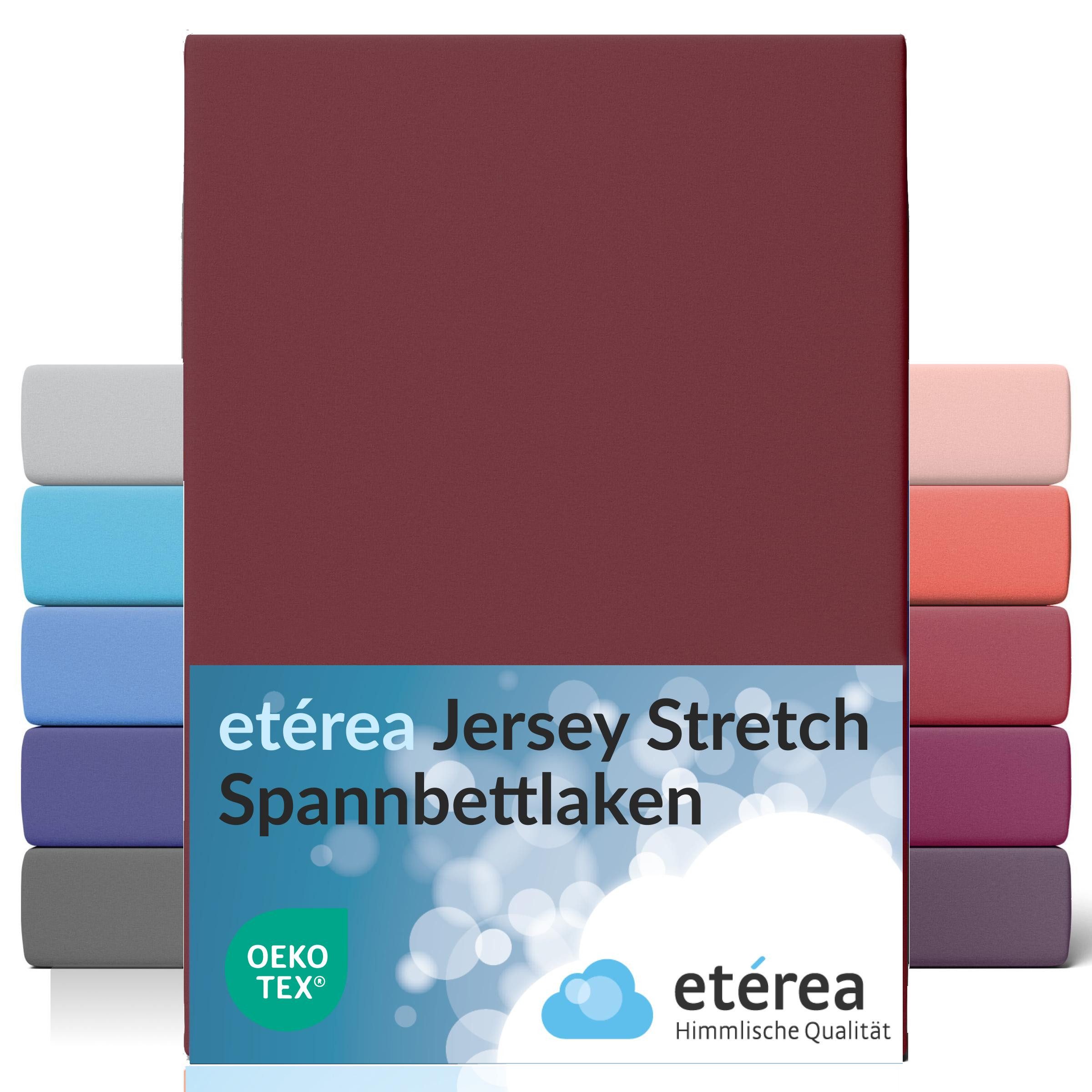 etérea Himmlische Qualität Spannbettlaken etérea Wasserbett Spannbettlaken 90x200 cm -, Baumwolle, Gummizug: rundum, (1 Stück)