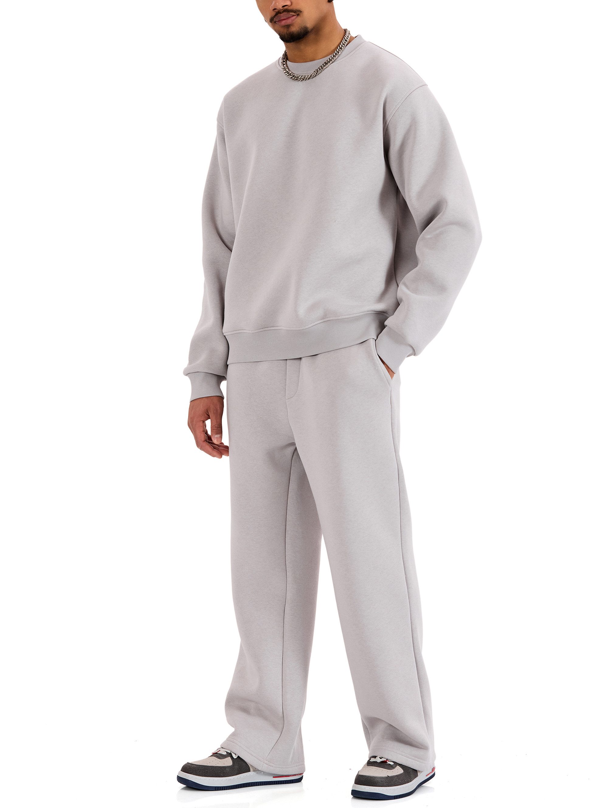 RedBridge Jogginganzug Zweiteiliges Sweat-Set mit Rundhals - Pullover & Jogginghose (Set, 2-tlg)