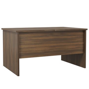 furnicato Couchtisch Braun Eichen-Optik 80x50x42,5 cm Holzwerkstoff