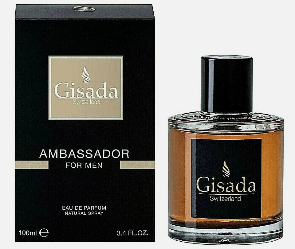 Gisada Eau de Parfum Ambassador For Men EdP Nat. Spray, Herrenduft, Oriental Fruity