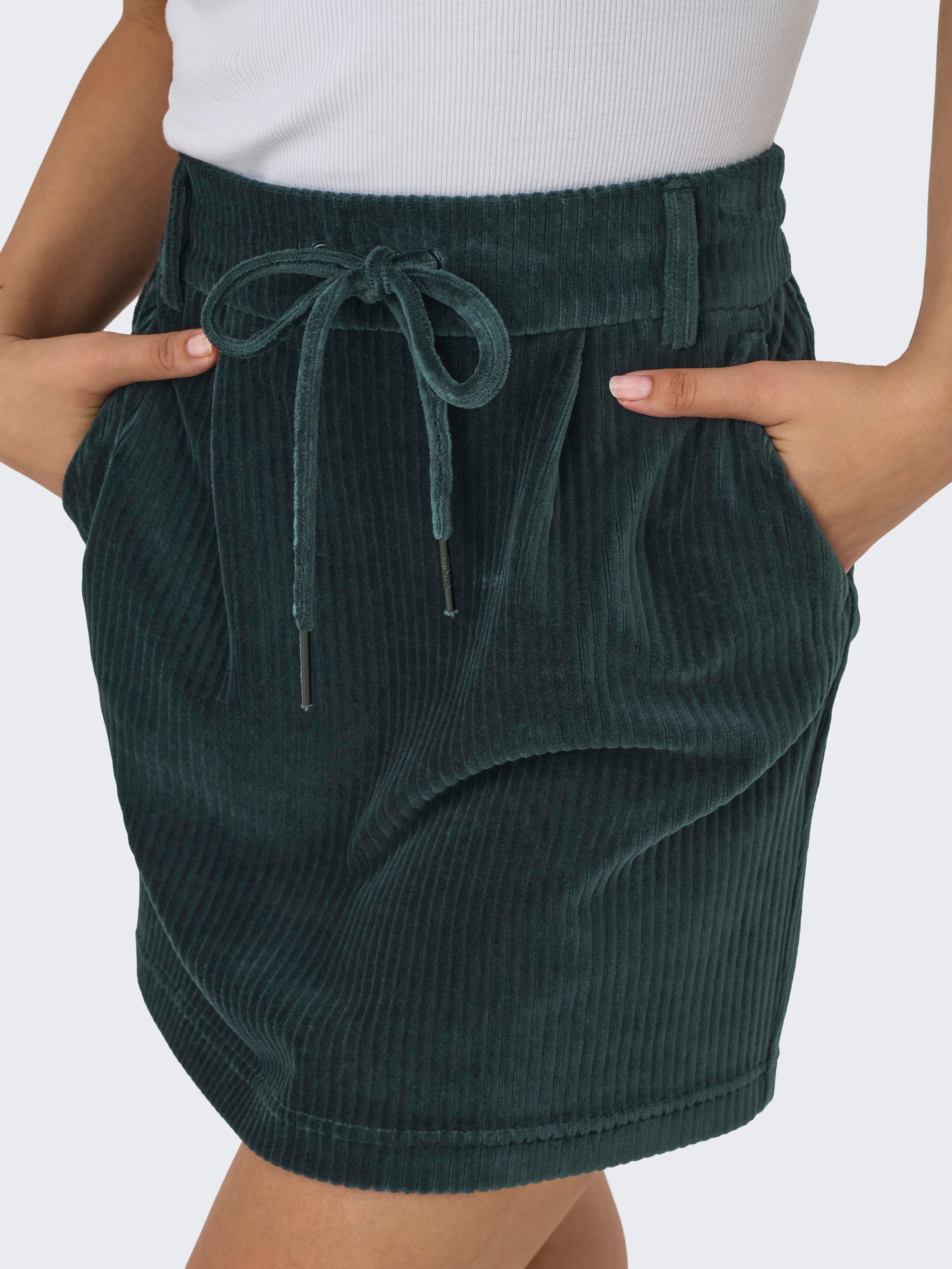 ONLY Cordrock ONLPOPTRASH CORDEROY SKIRT PNT